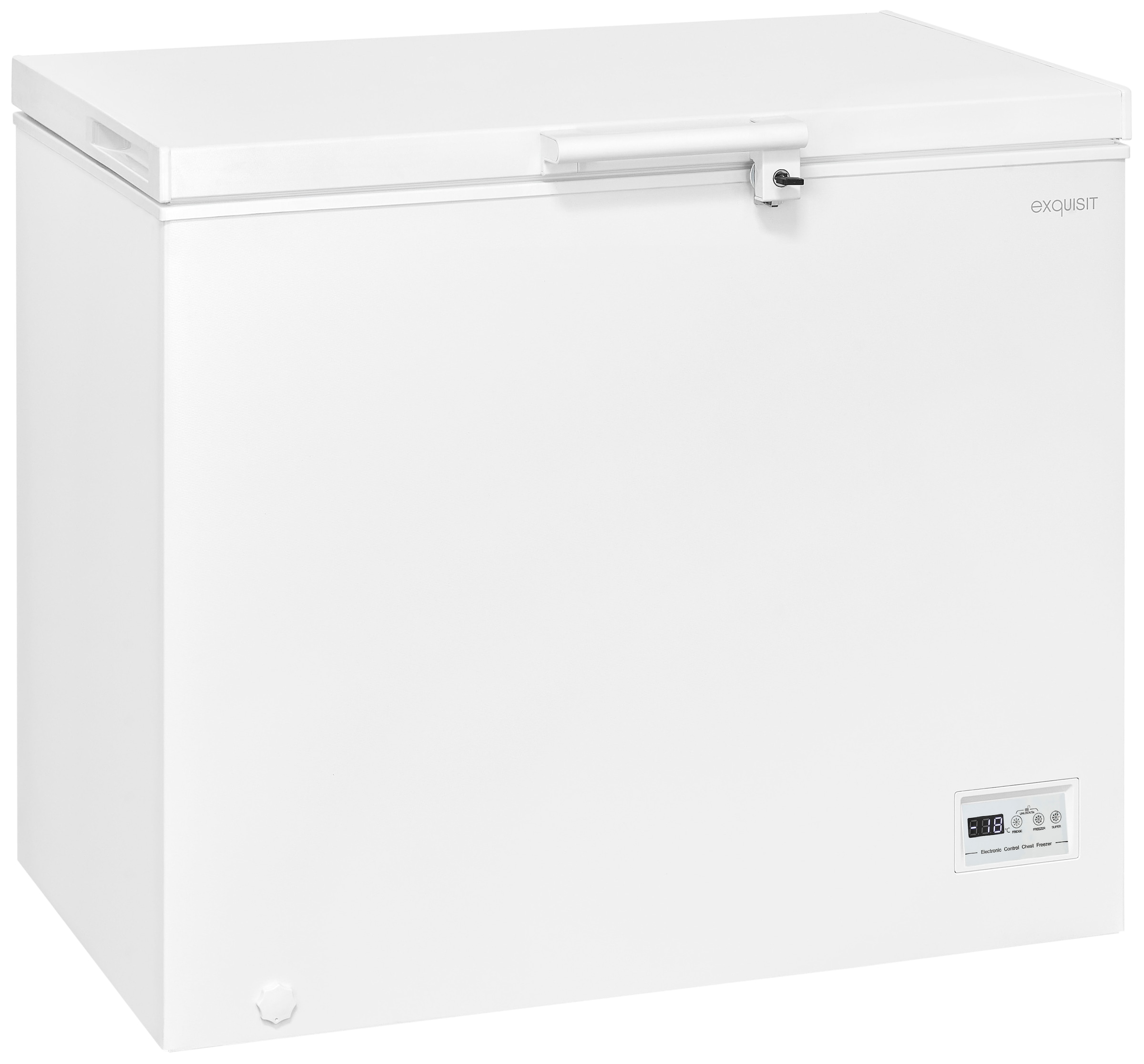 exquisit Gefriertruhe »GT250-HE-040D« 84,5 cm hoch 95,5 cm breit