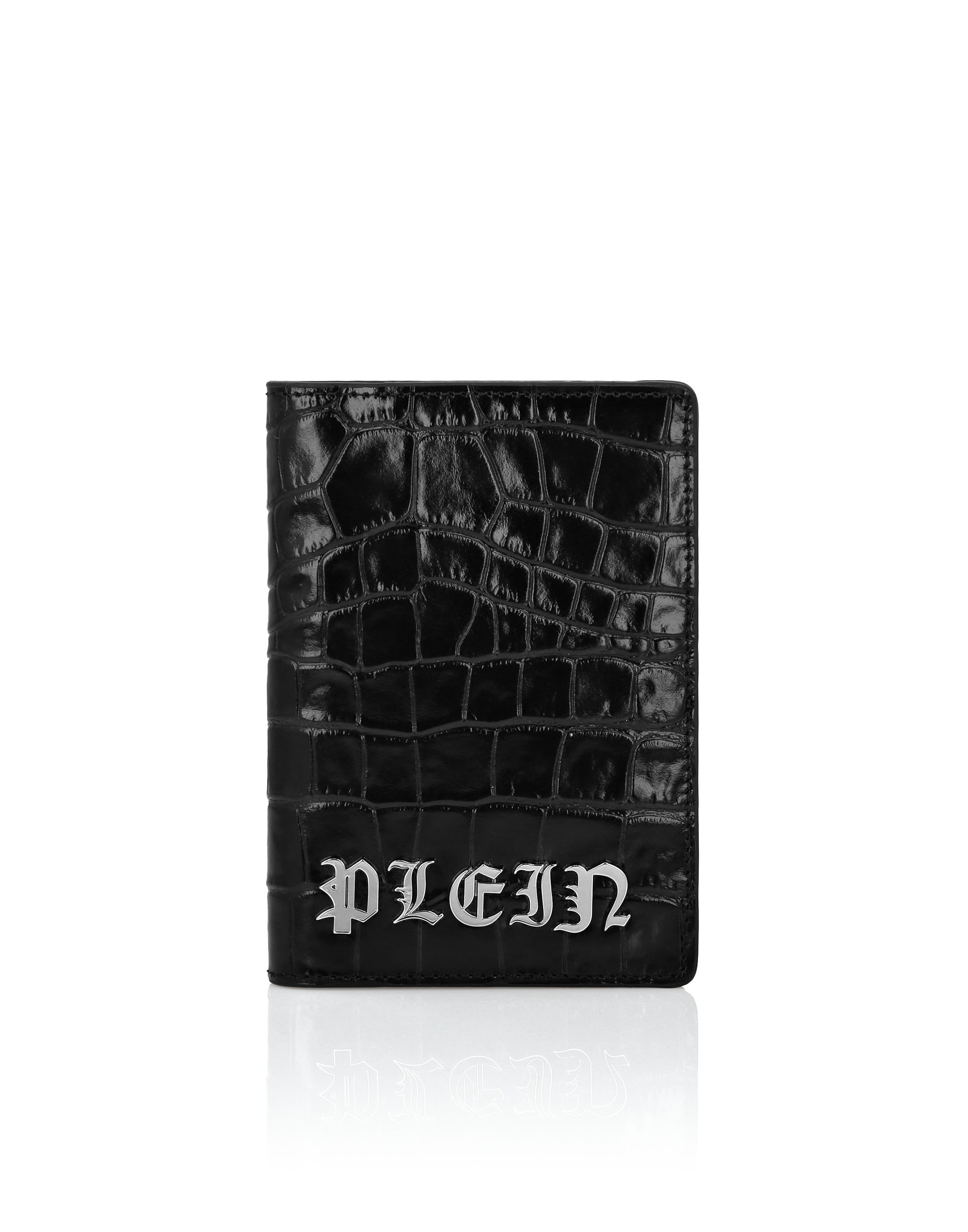 PHILIPP PLEIN Dokumententasche "Gothic Plein Crocco Print"