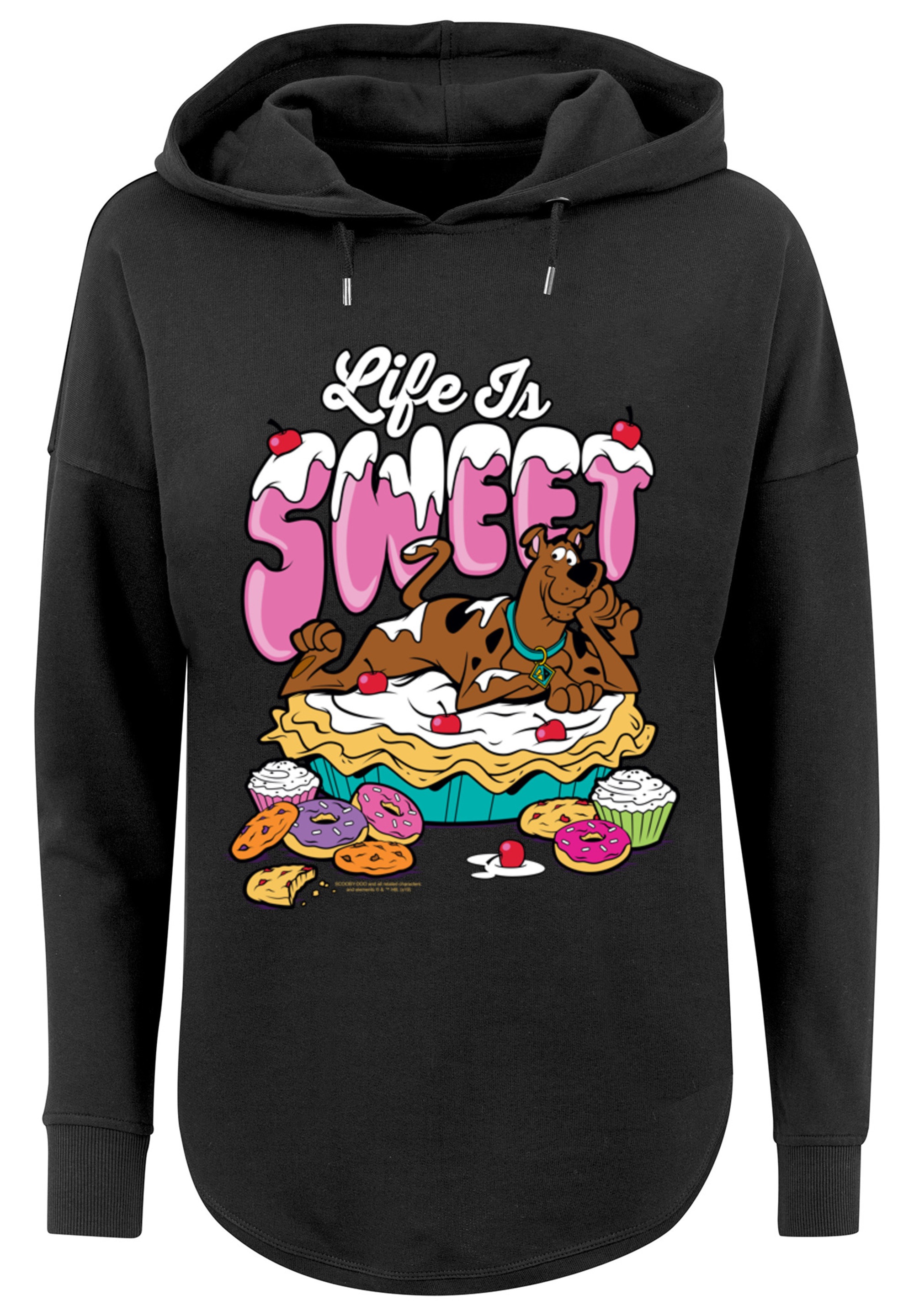 F4NT4STIC Kapuzenpullover »Scooby Doo Life Is Sweet«, Print