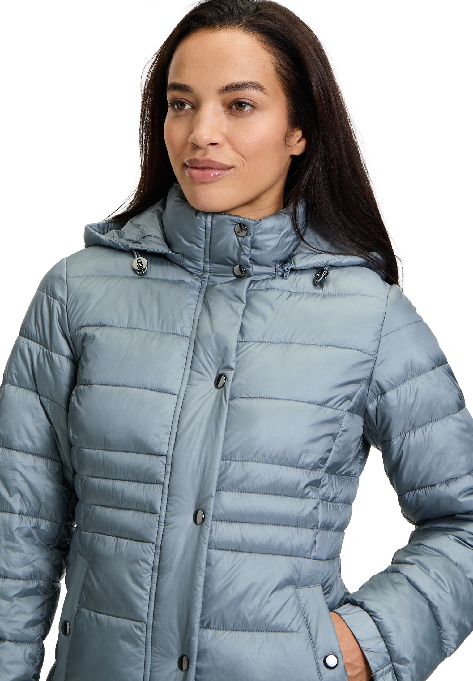 Cartoon Steppjacke »Cartoon Damen Steppjacke mit abnehmbarer Kapuze«
