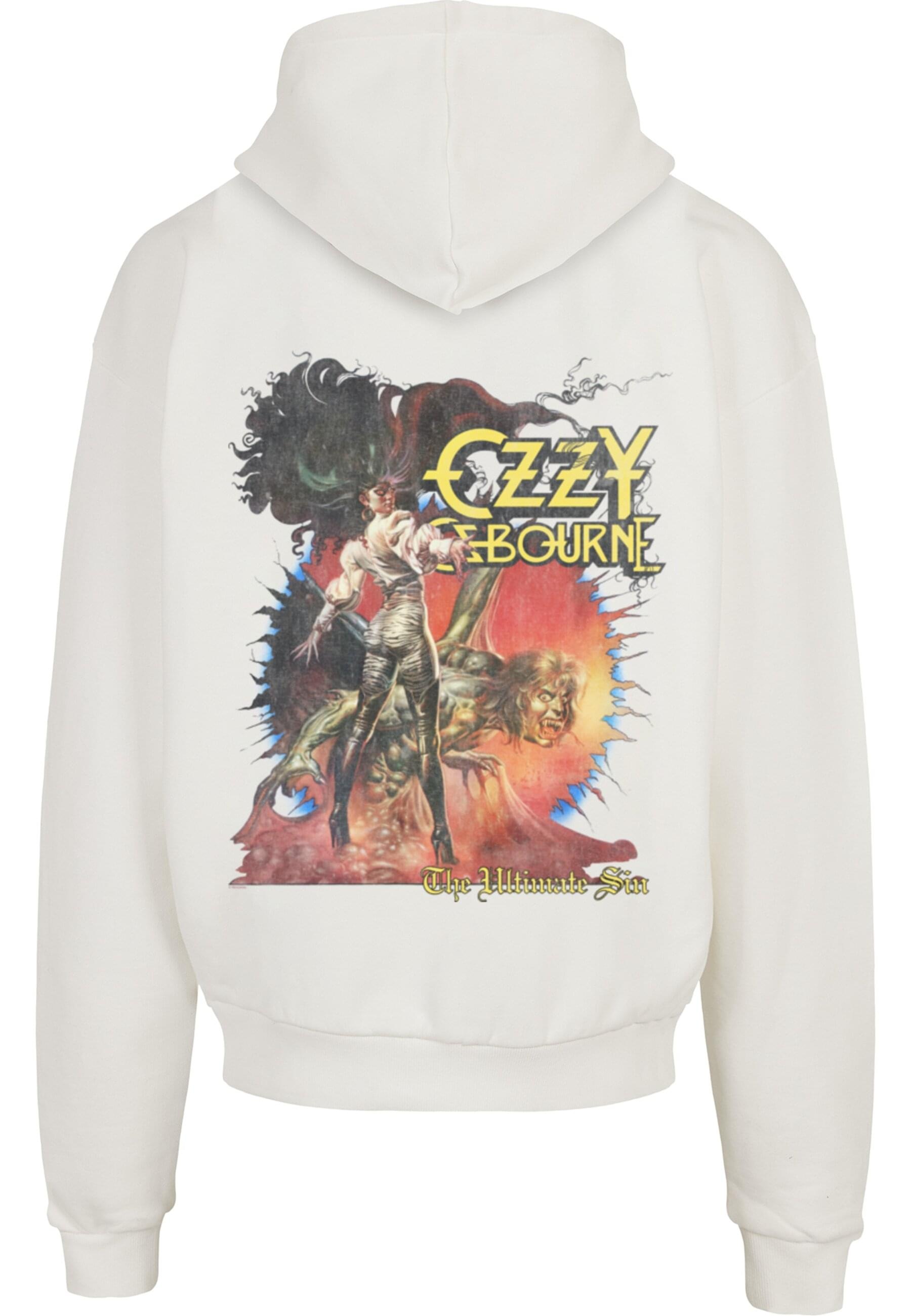 Merchcode Kapuzensweatshirt »Merchcode Ozzy Osbourne - Ultimate Sin Vintage Ultra Heavy Hoody«, 1 Stk.

