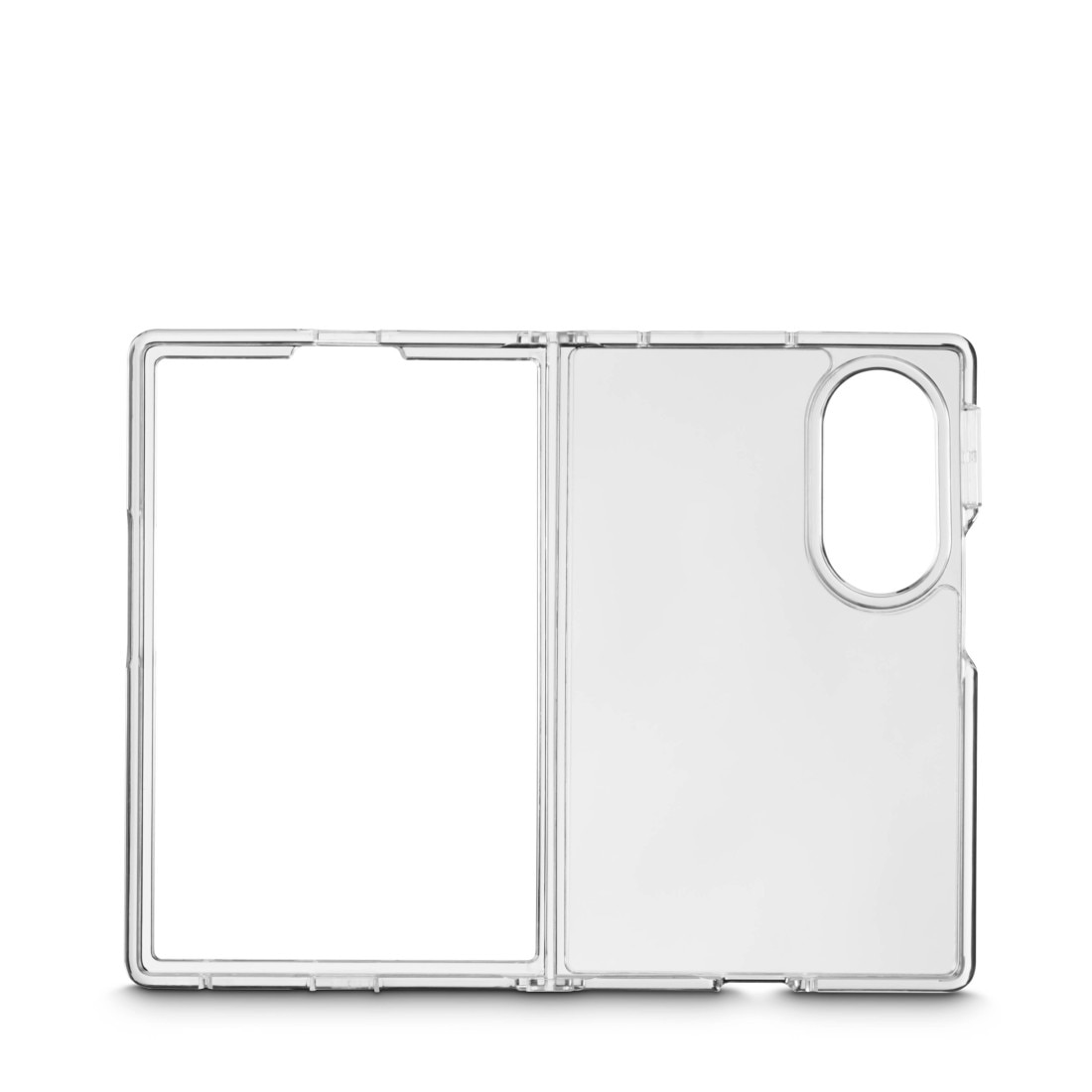 Hama Smartphone-Hülle »Handyhülle für Samsung Galaxy Z Fold8 Transparent« Samsung Galaxy Z Fold8 Anti-Vergilbung, Anti-Rutsch, Kratzschutz, Ultra-Slim