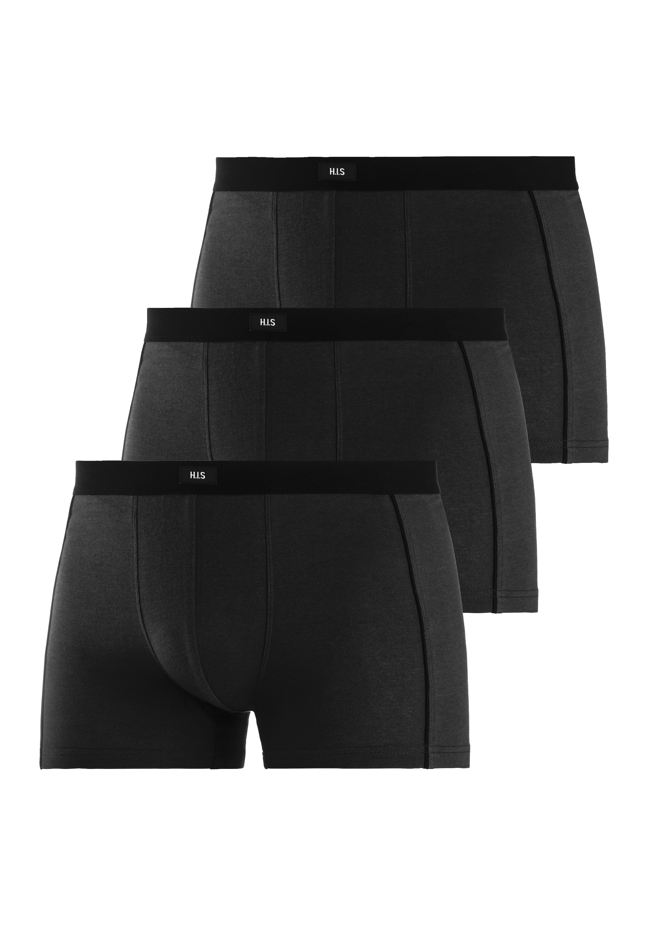 H.I.S Boxer "Boxershorts für Herren" Packung, 3 Stk. mit schmalen Piping an günstig online kaufen