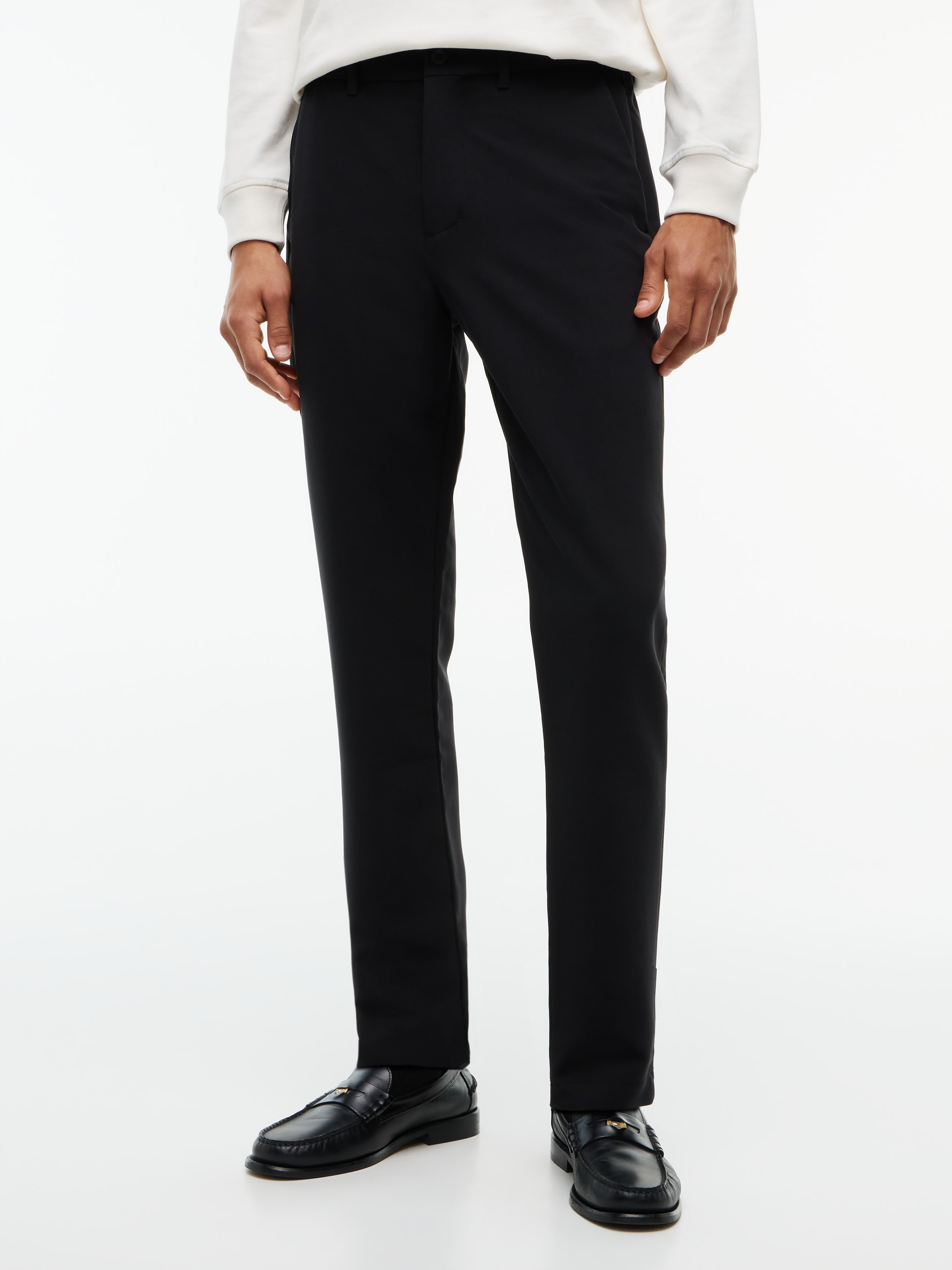 Tommy Hilfiger Chinohose "ELASTICATED WB PANTS HARLEM" Tapered Fit