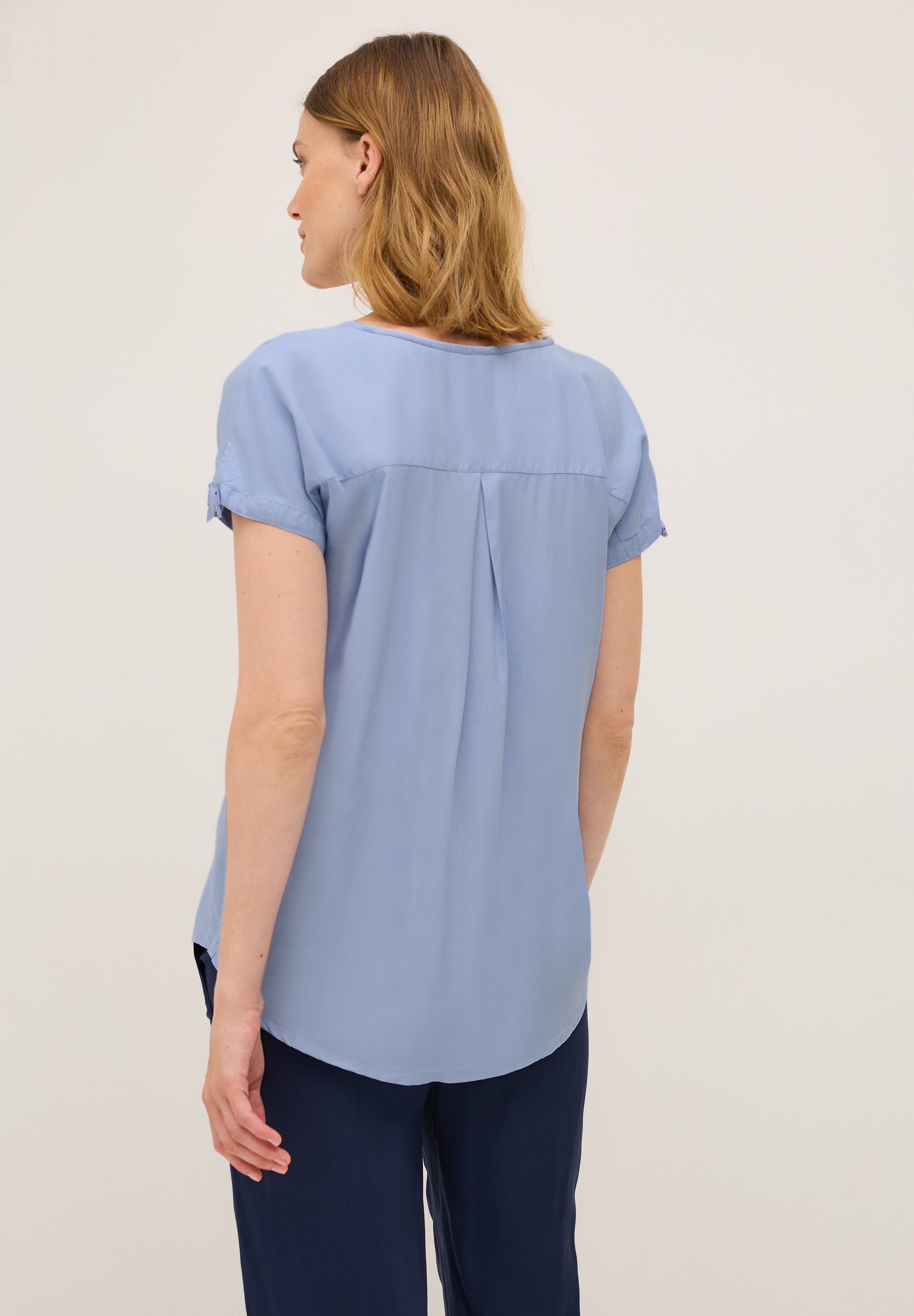Cecil Kurzarmbluse, aus softer Viskose günstig online kaufen