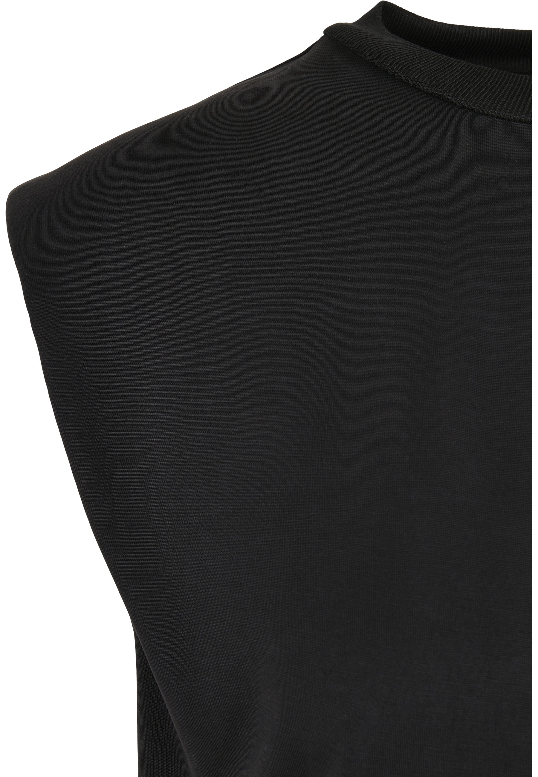 URBAN CLASSICS Shirtkleid »Urban Classics Damen Ladies Modal Padded Shoulder Tank Dress« 1 Stk. tlg.