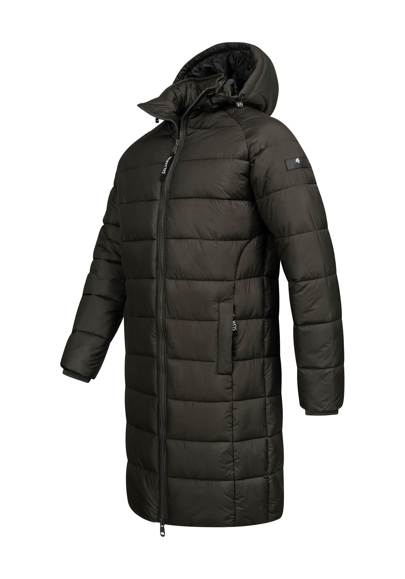 Alessandro Salvarini Winterjacke »ASLoongi«, mit warmem Teddyfell und abnehmbarer Kapuze