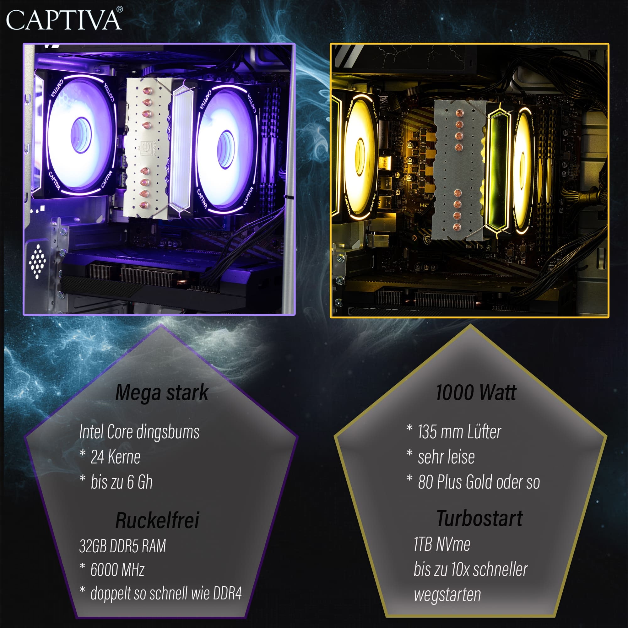 CAPTIVA Gaming-PC »Advanced Gaming R75-280«