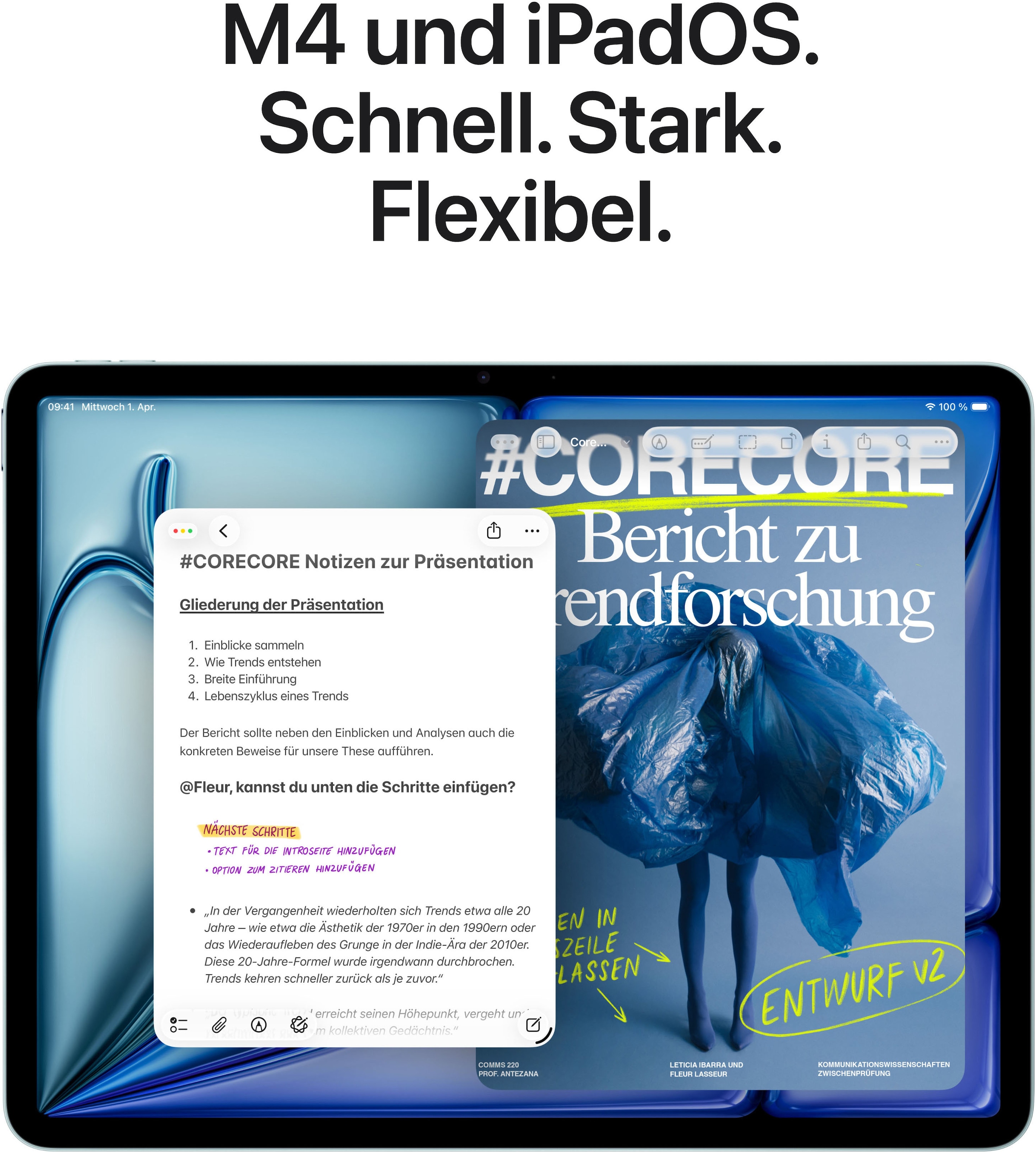 Apple Tablet »13" iPad Air Wi-Fi« (33,02 cm / 13 ″) iPadOS )