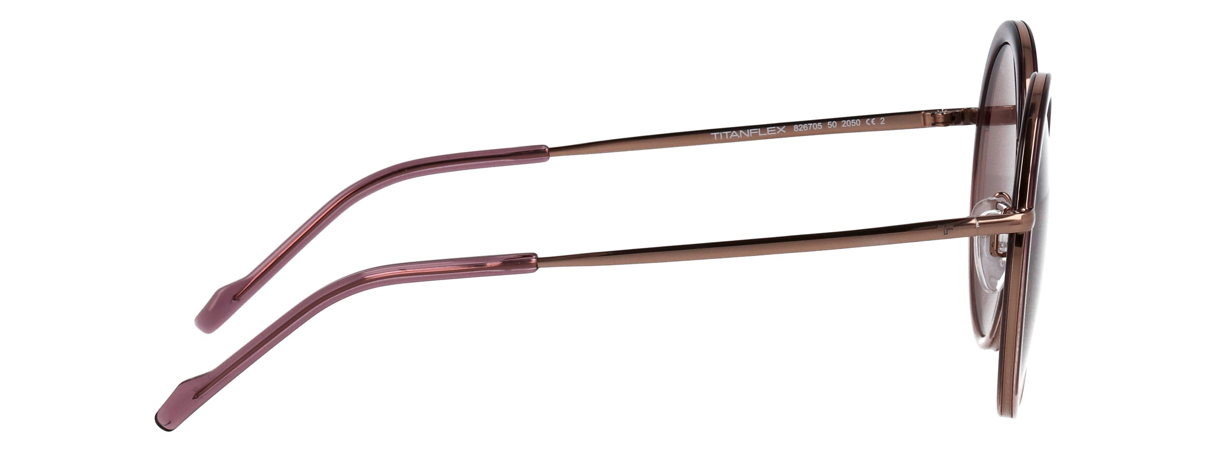TITANFLEX Sonnenbrille Damen Roségold 3