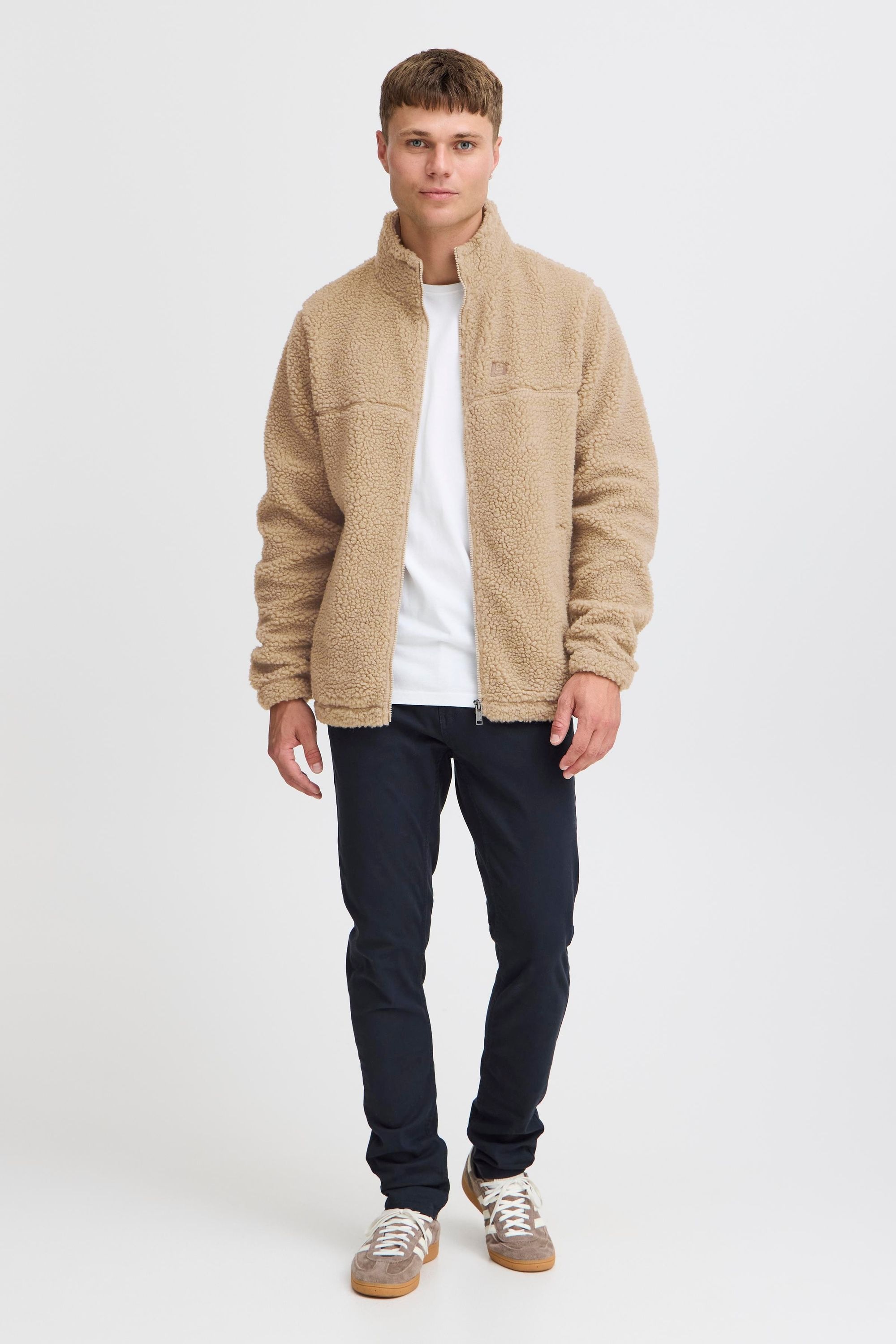 Blend Fellimitatjacke »BHTotem« Kuschelige Teddyjacke mit Taschen