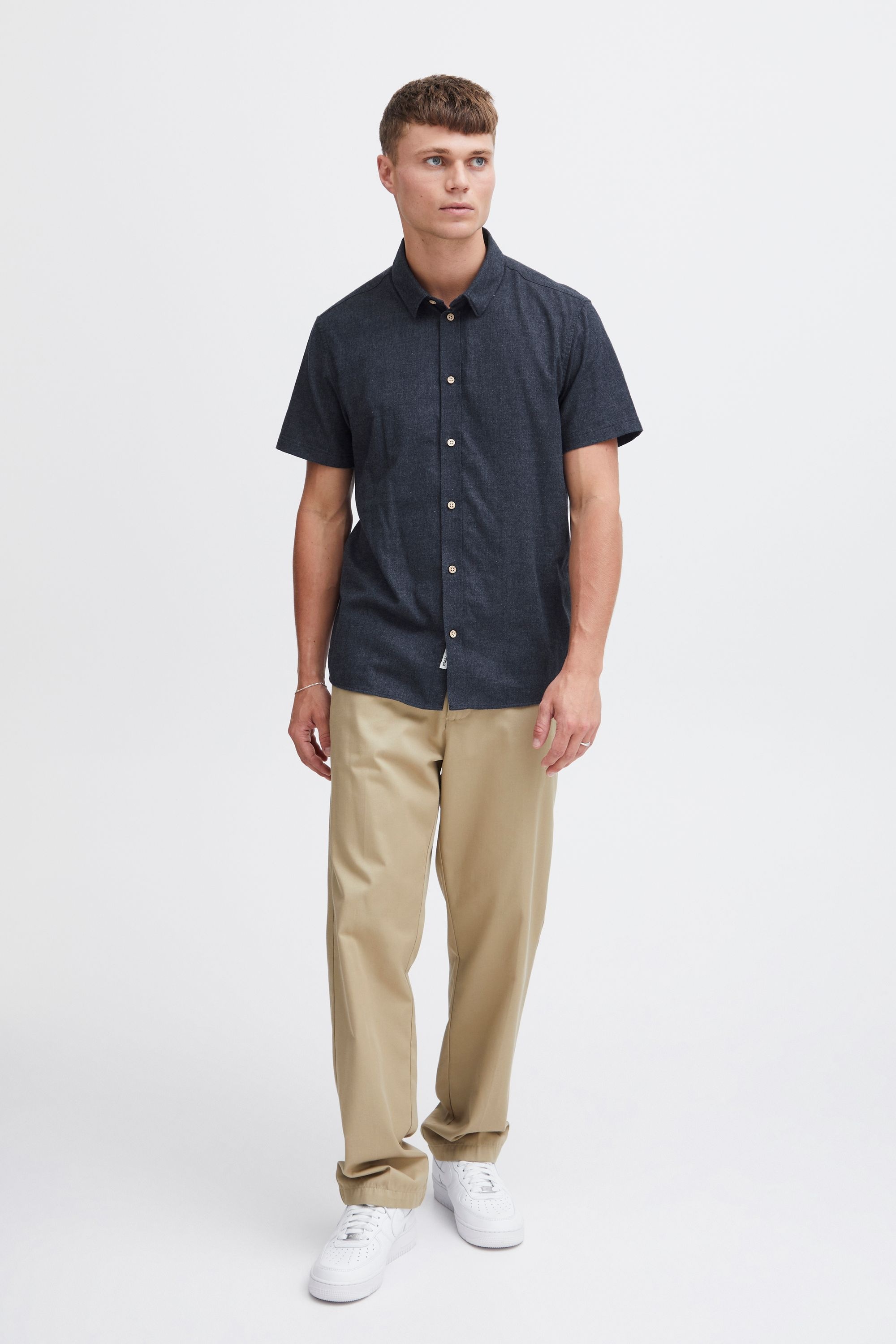 Solid Kurzarmshirt "Kurzarmhemd SDPete" günstig online kaufen