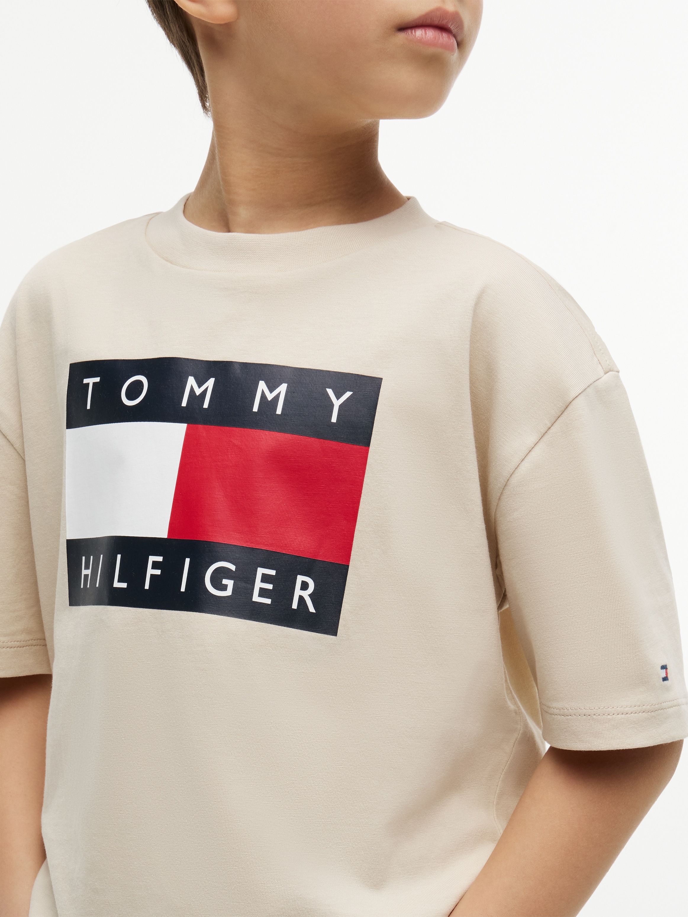 Tommy Hilfiger T-Shirt »HERITAGE« Regular Fit, Kinder bis 16 Jahre, Logo-Print