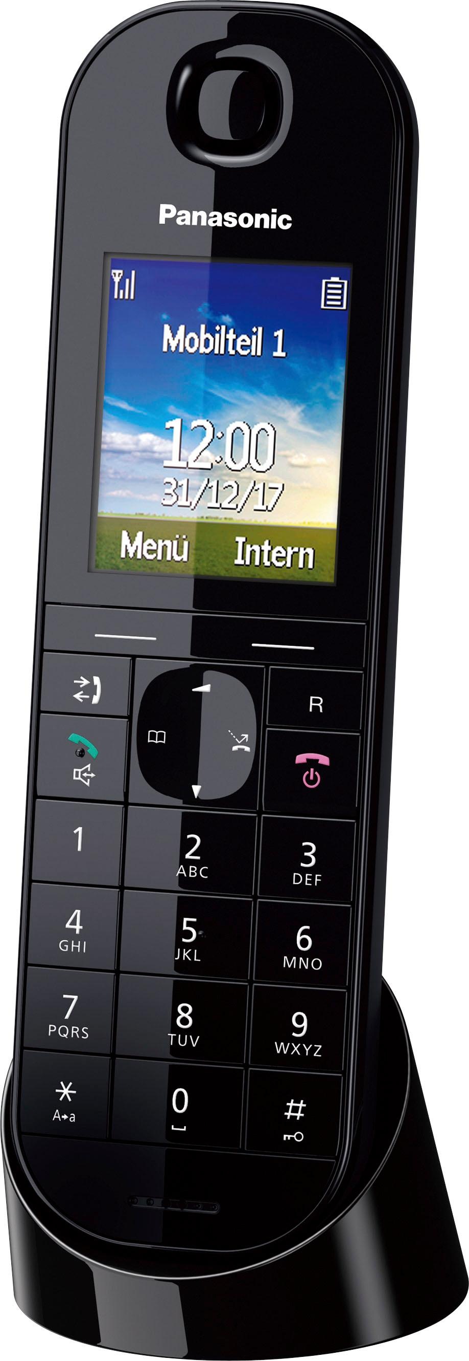 Panasonic Schnurloses DECT-Telefon »KX-TGQ400«, Weckfunktion, Freisprechen