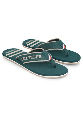 TOMMY HILFIGER Šlepetės per pirštą »SPORTY hilfiger B...