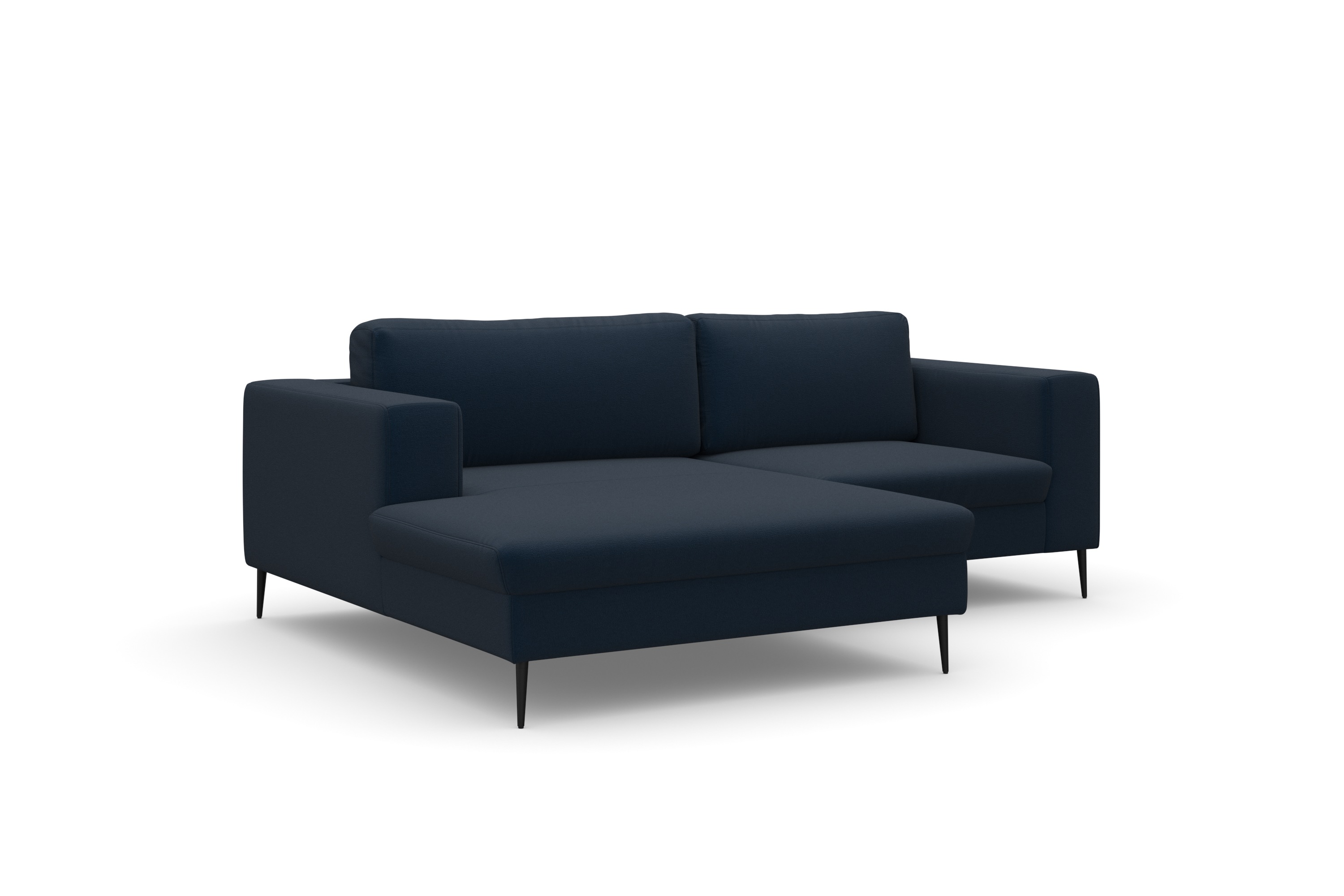 Thumbnail - DOMO collection Ecksofa "Modica kompakt und elegant, Breite 244, L-Form", moderne Optik mit extrabreiter Recamiere, auch...