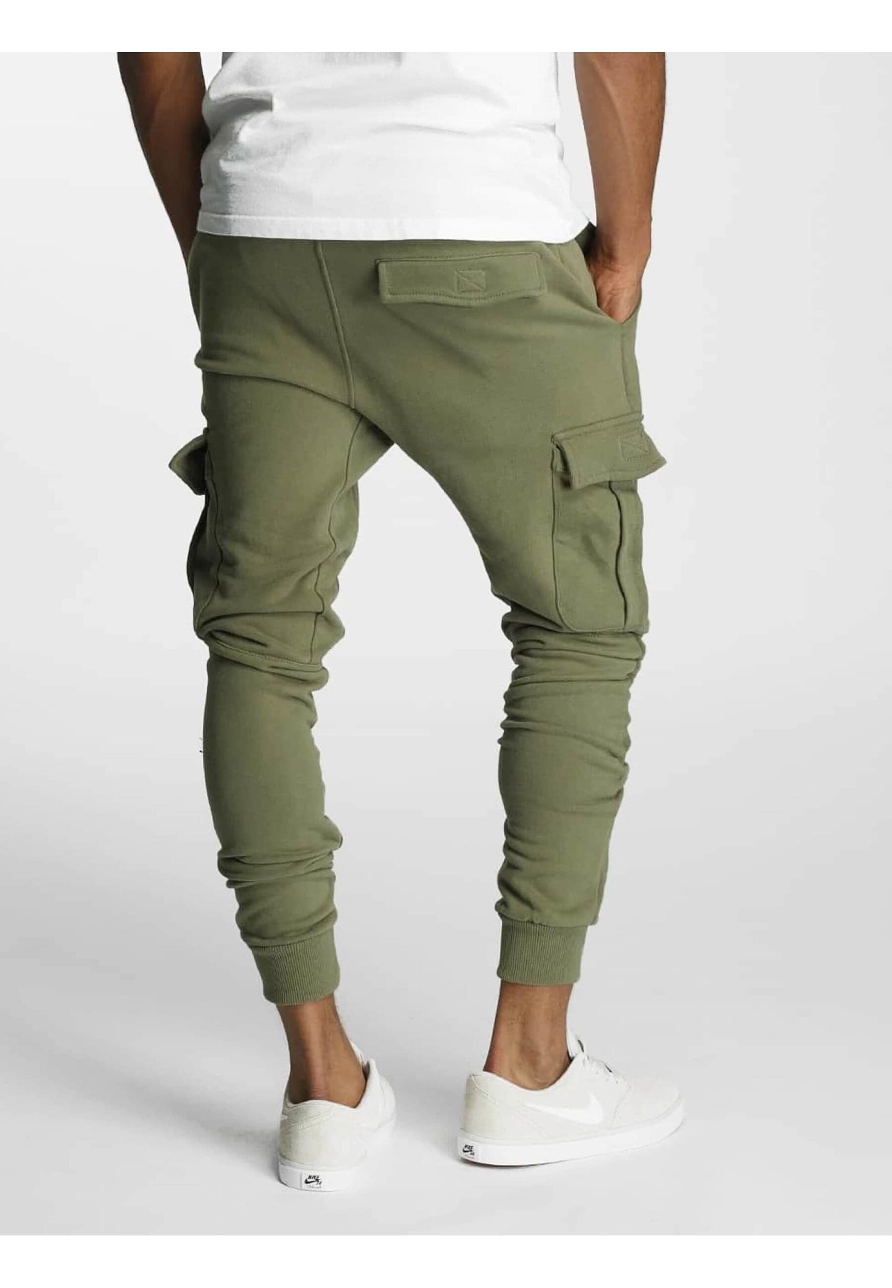 DEF Stoffhose "DEF Herren DEF Gringo Sweatpants Beige", (1 tlg.) günstig online kaufen