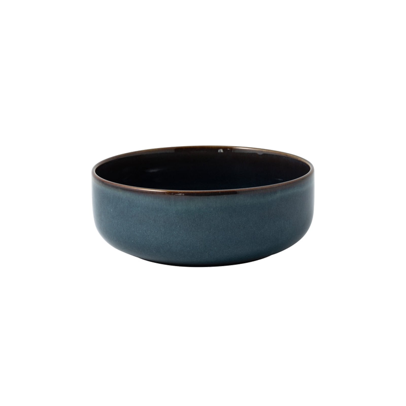 like. by Villeroy & Boch Geschirr-Set »Frühstücks-Set Crafted Denim 6er Set braun-blau« Spülmaschinenfest, Mikrowellensicher