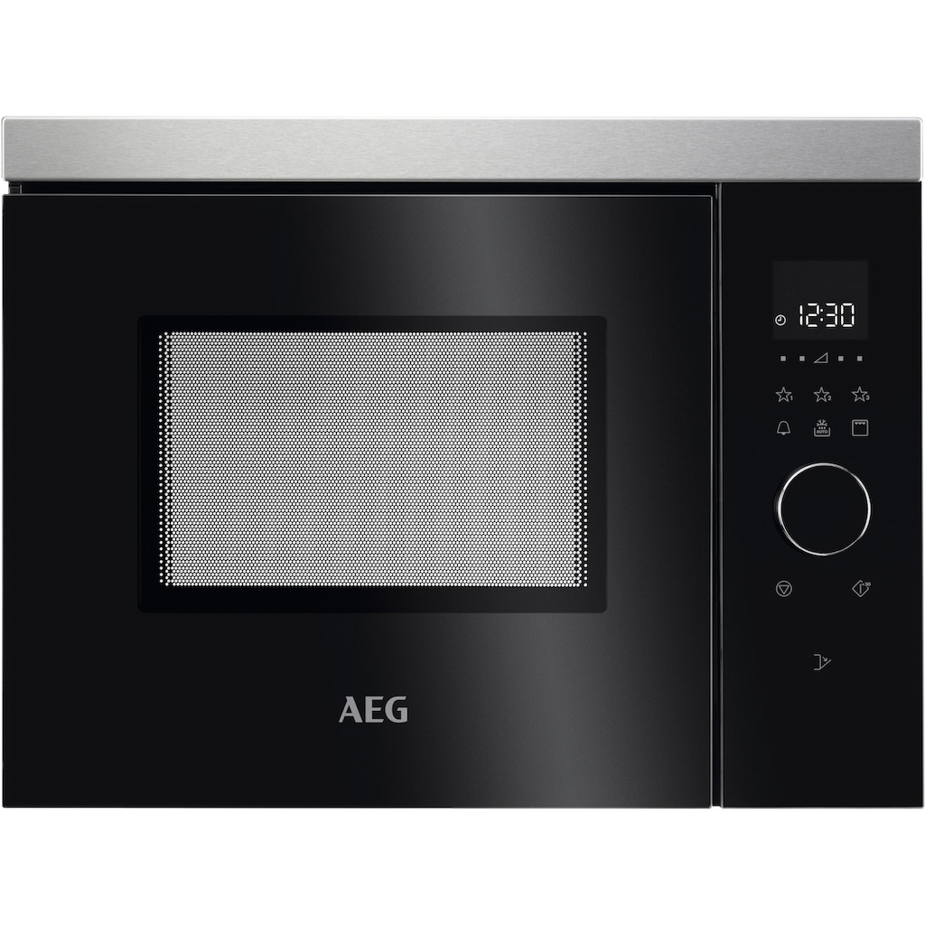 AEG Einbau-Mikrowelle »MBB1755DEM«, Mikrowelle-Grill, 800 W