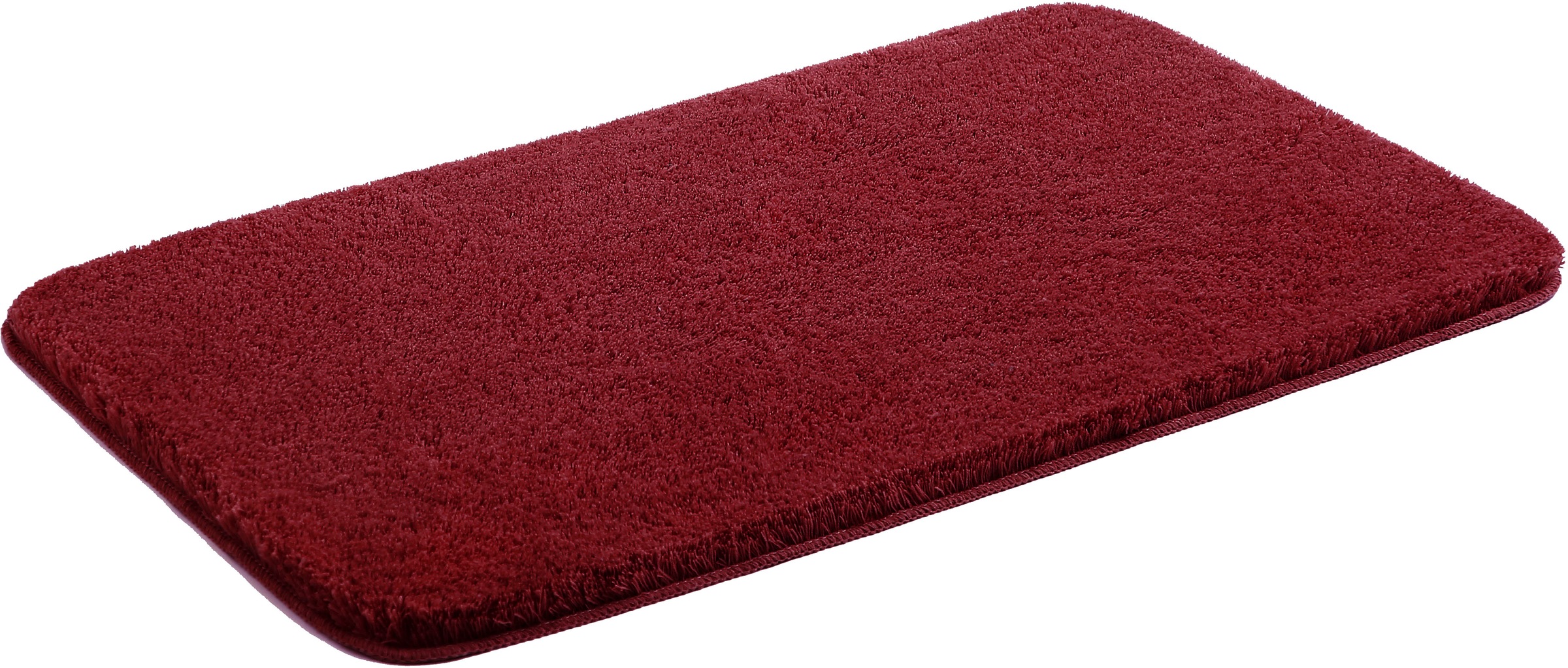 my home Badematte »Merida, Badvorleger, Badezimmer Teppich«, rutschhemmend beschichtet, fußbodenheizungsgeeignet-schnell trocknend-strapazierfähig, Badteppich, Uni Farben, rechteckig, rund & als 2-tlg. Set erhältlich