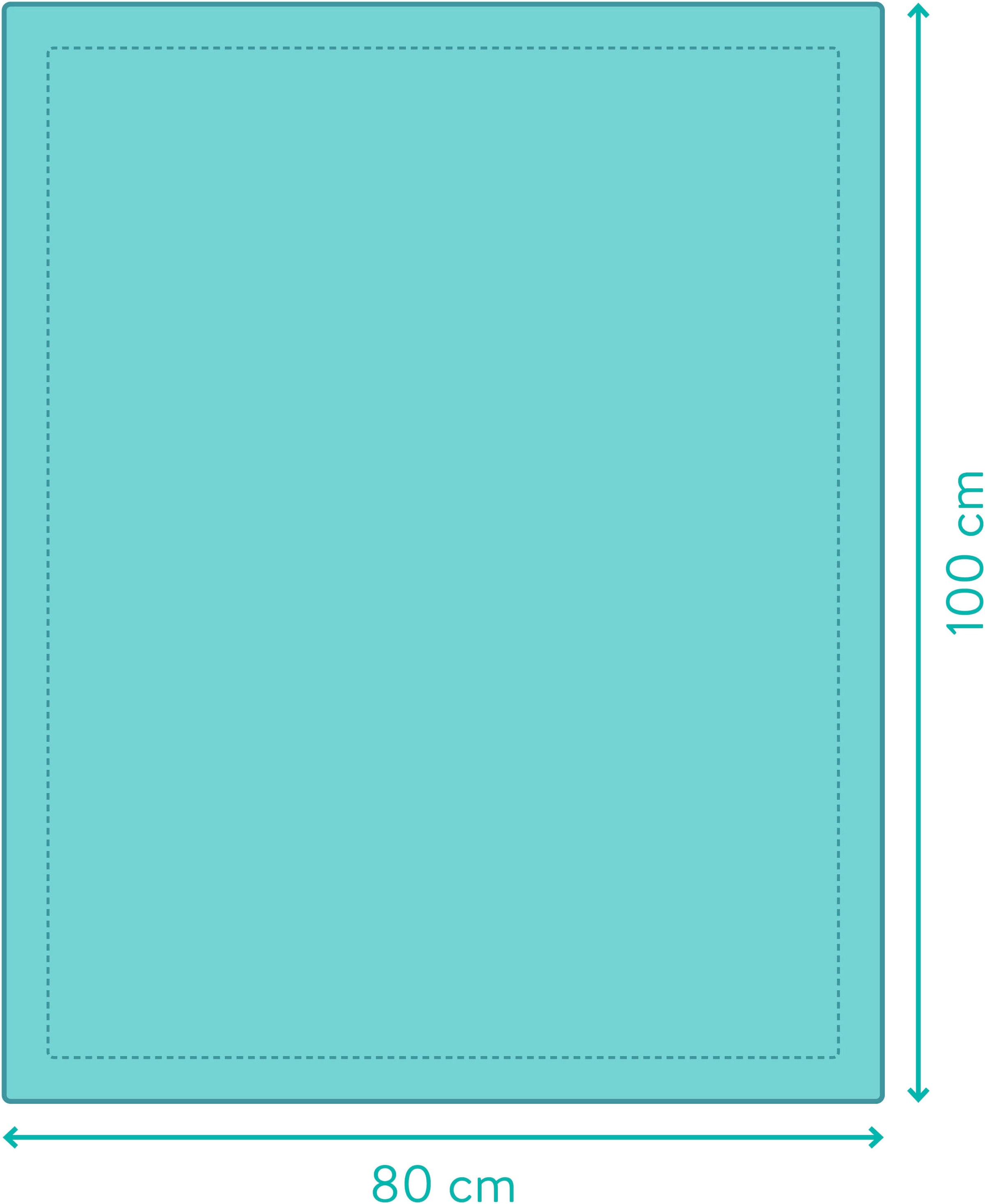 Fillikid Babydecke »Strick 80x100 cm«