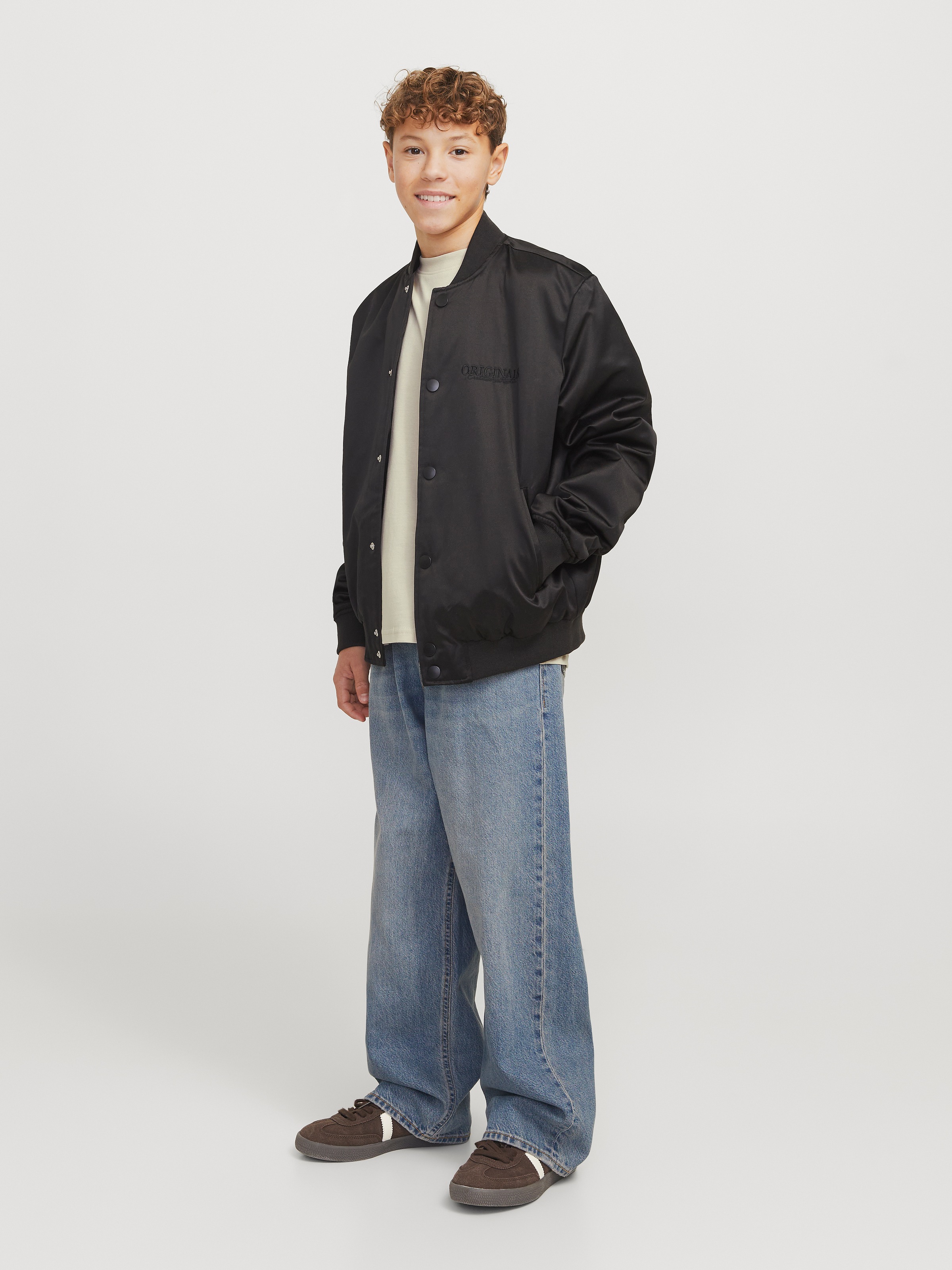 Jack & Jones Junior T-Shirt »JJEBRANDES BACKP RELAXED TEE SS SN JNR«