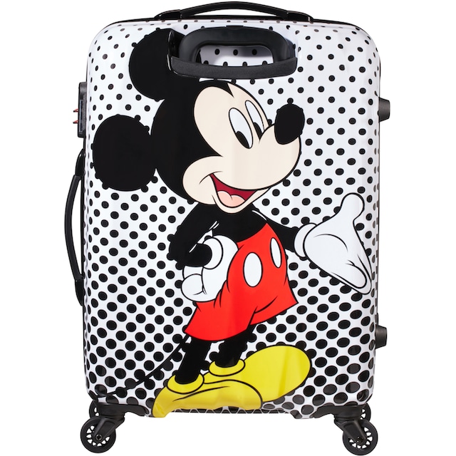 American Tourister® Hartschalen-Trolley »Disney Legends, Mickey Mouse Polka  Dot, 65 cm«, 4 Rollen | BAUR