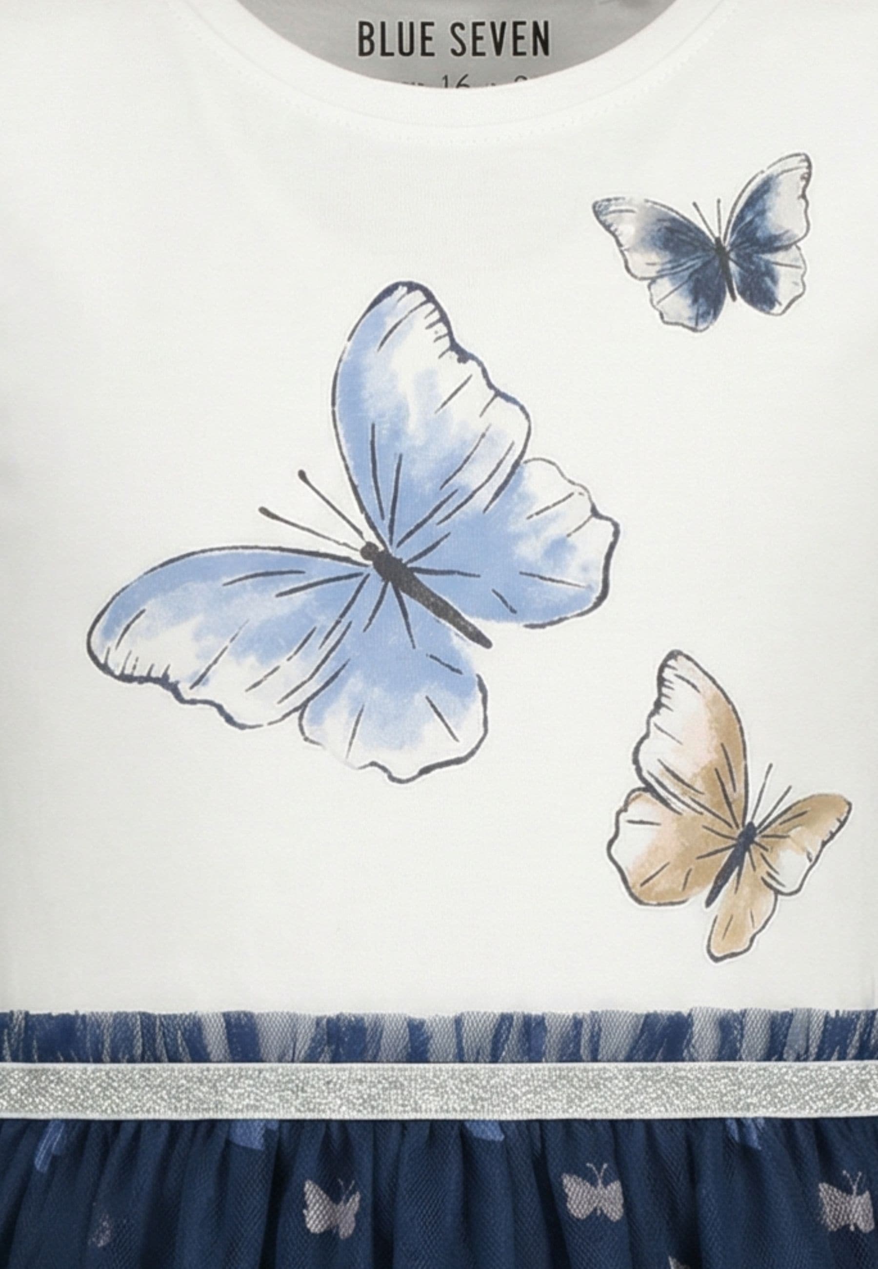 Blue Seven Minikleid Baumwollmischung, verschiedene Drucke