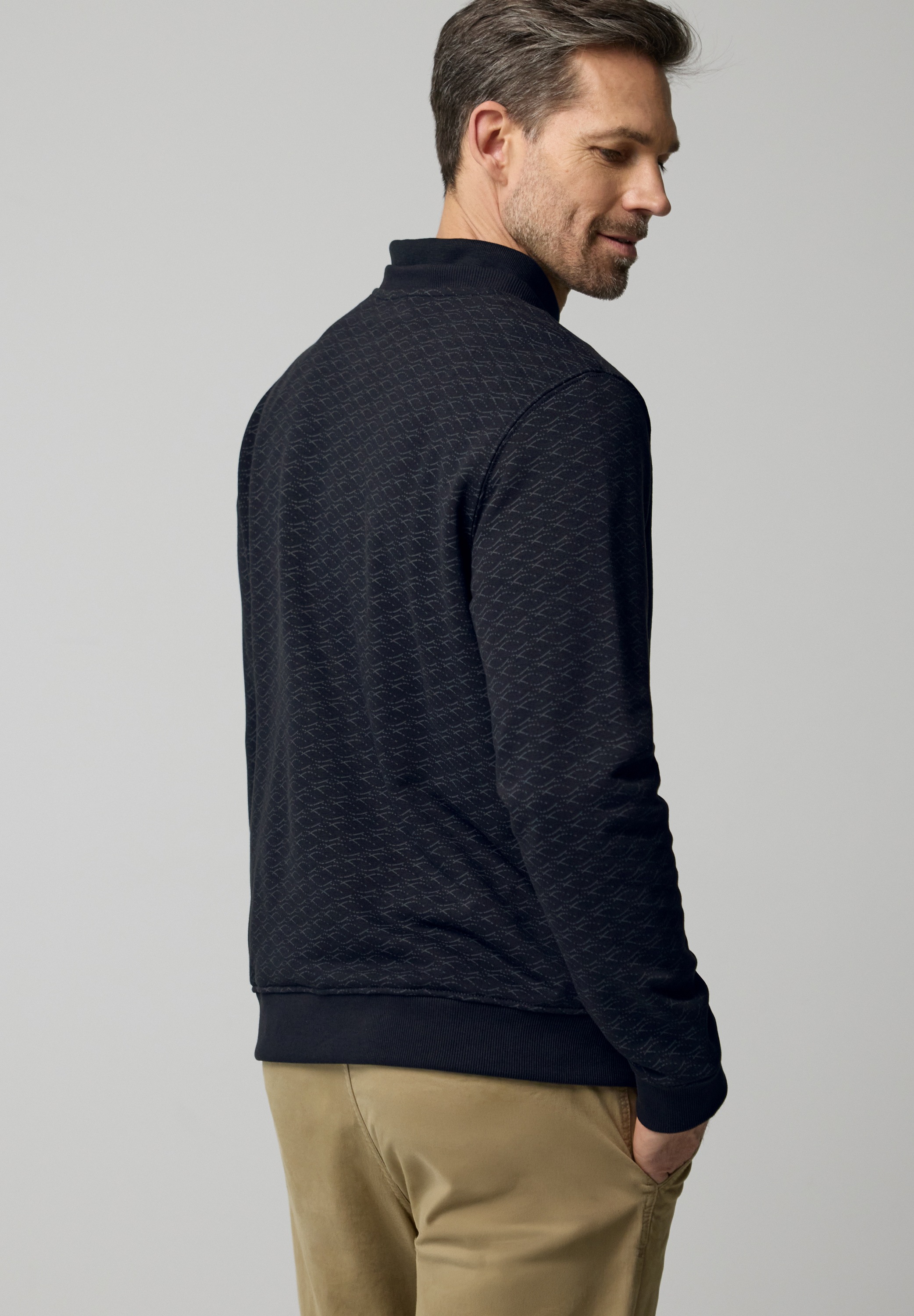 STREET ONE MEN Sweatshirt , Rundhalsausschnitt
