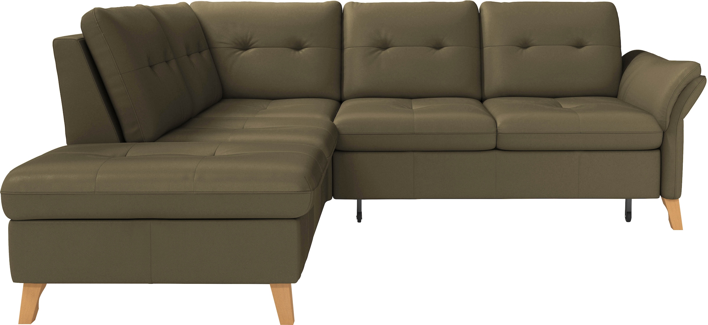 sit&more Ecksofa "Göteborg" inkl. Sitztiefenverstellung, wahlweise mit Bettfunktion & Bettkasten