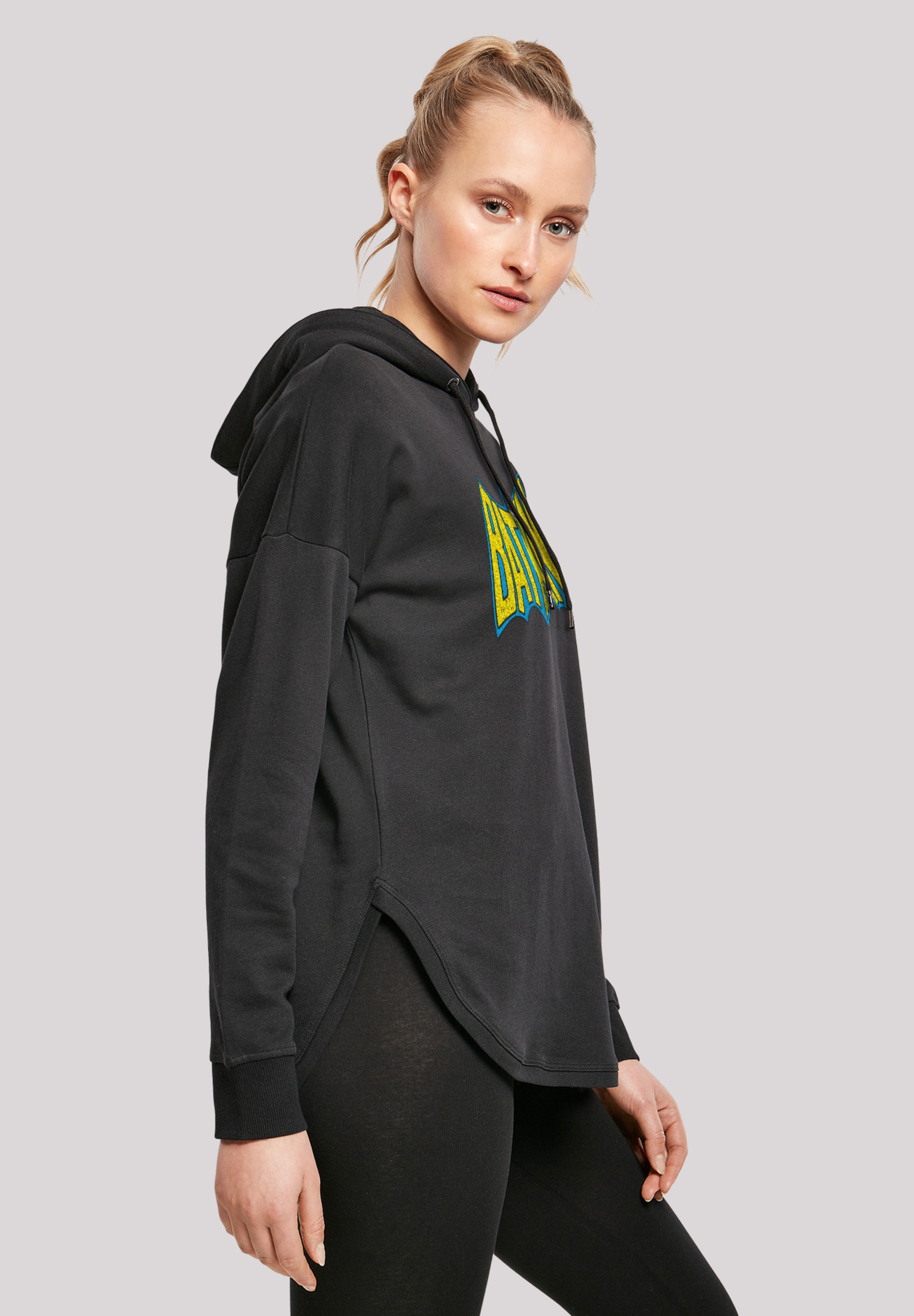 F4NT4STIC Kapuzenpullover »DC Comics Batman Crackle Logo«, Print