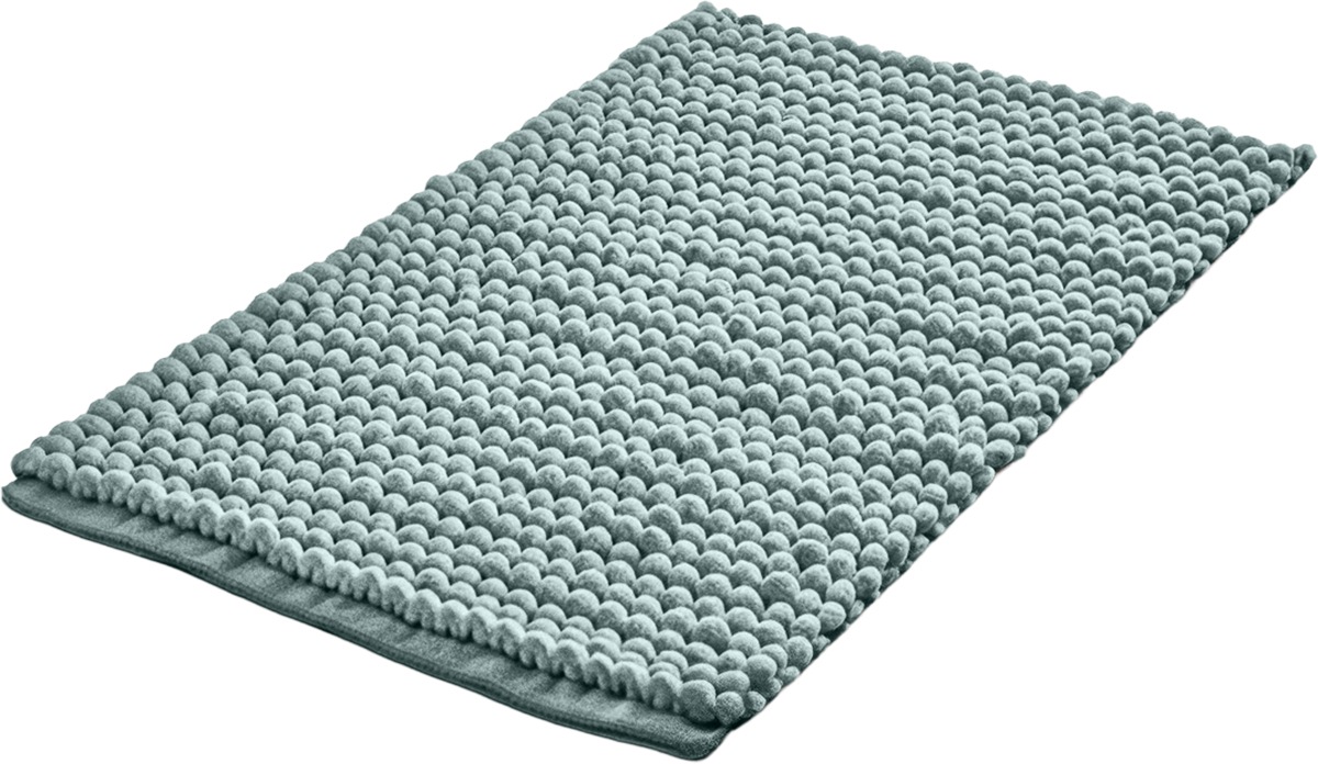 Thumbnail - Linea Due Badematte "Punto Uno, Badvorleger, Badezimmer Teppich," Höhe 18 mm rutschhemmend beschichtet fußbodenheizungsg...