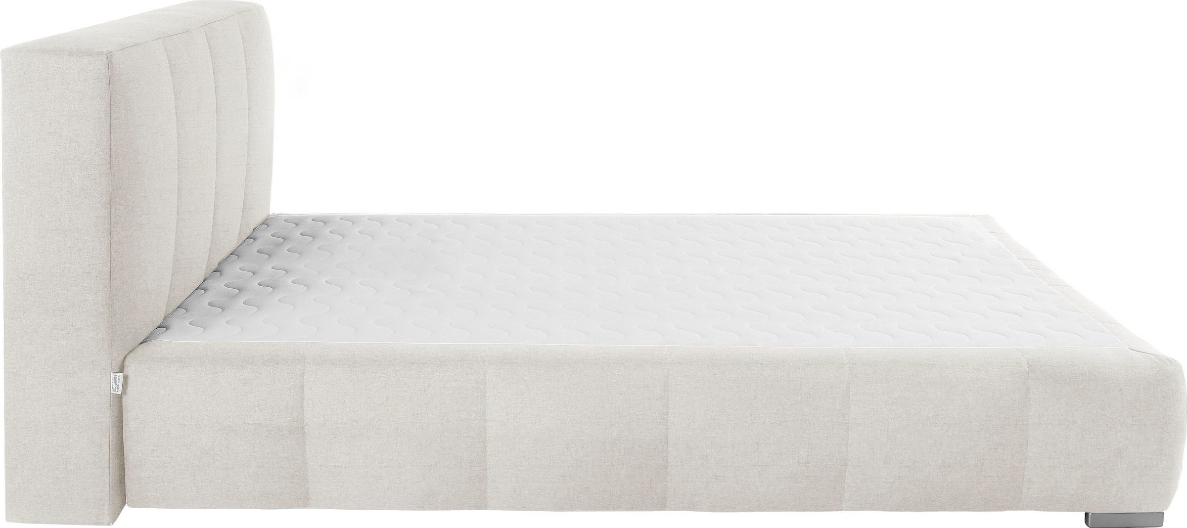 Thumbnail - Home affaire Boxspringbett "Chelles" inkl. Topper, in XXL- Überlänge 220 cm, Unterbox mit feine Wölbung