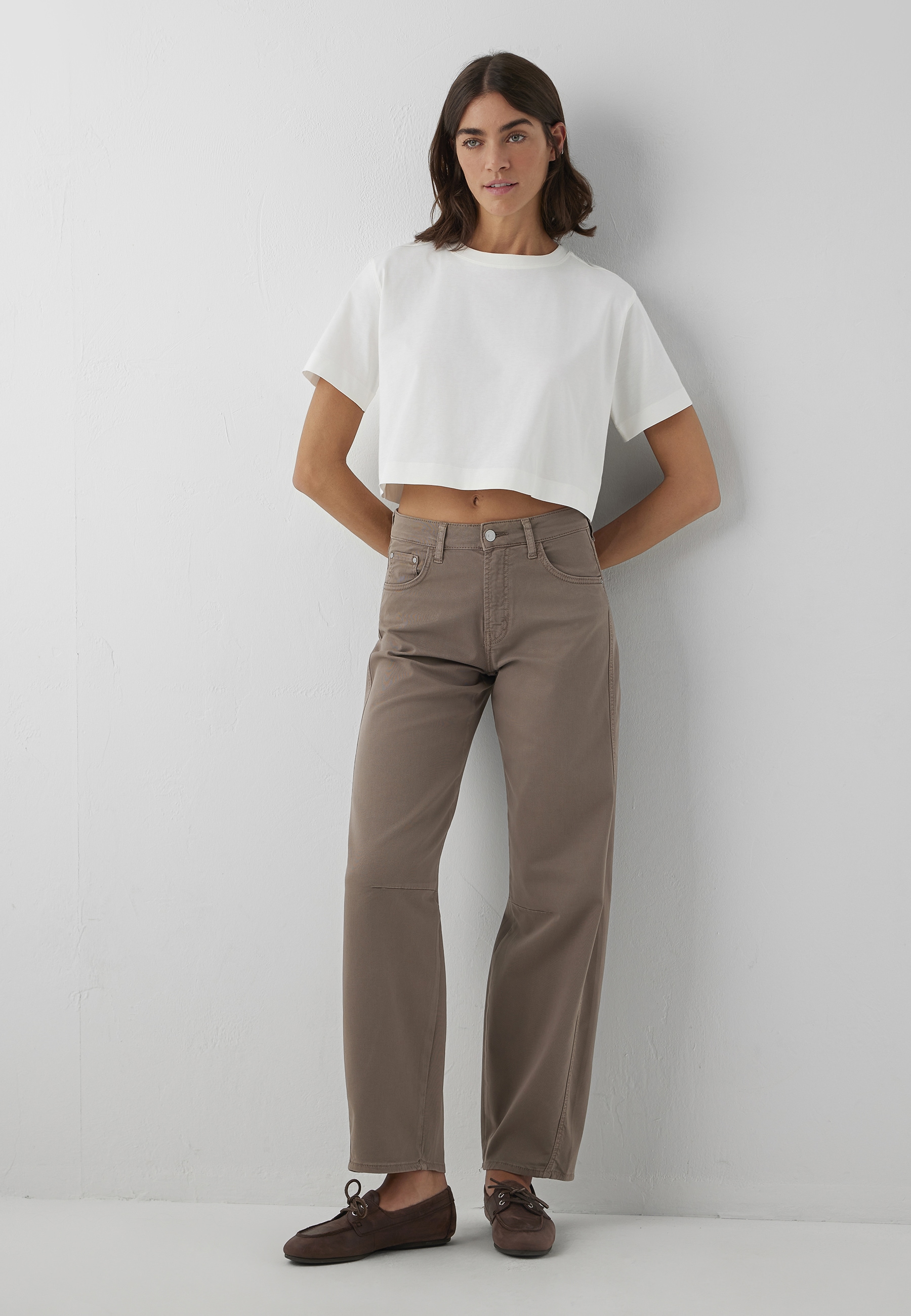Mavi "LEILA W/Cut" Baggy Jeans