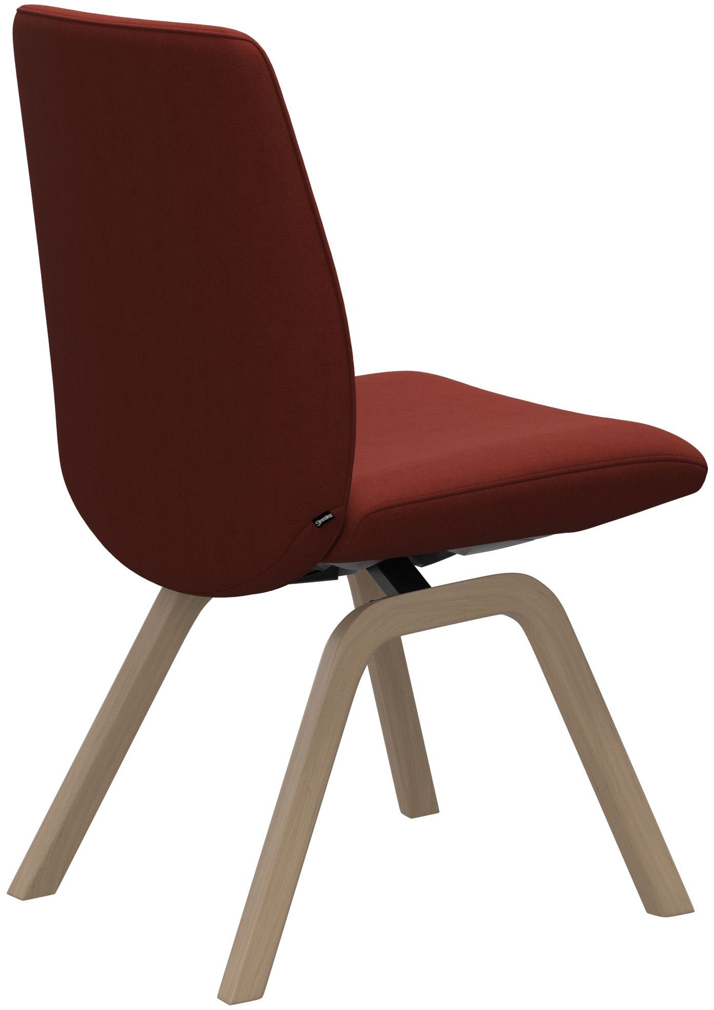 Stressless® Polsterstuhl »Laurel«, Microfaser DINAMICA, Low Back, Größe L, mit schräggestellten Beinen in Walnuss