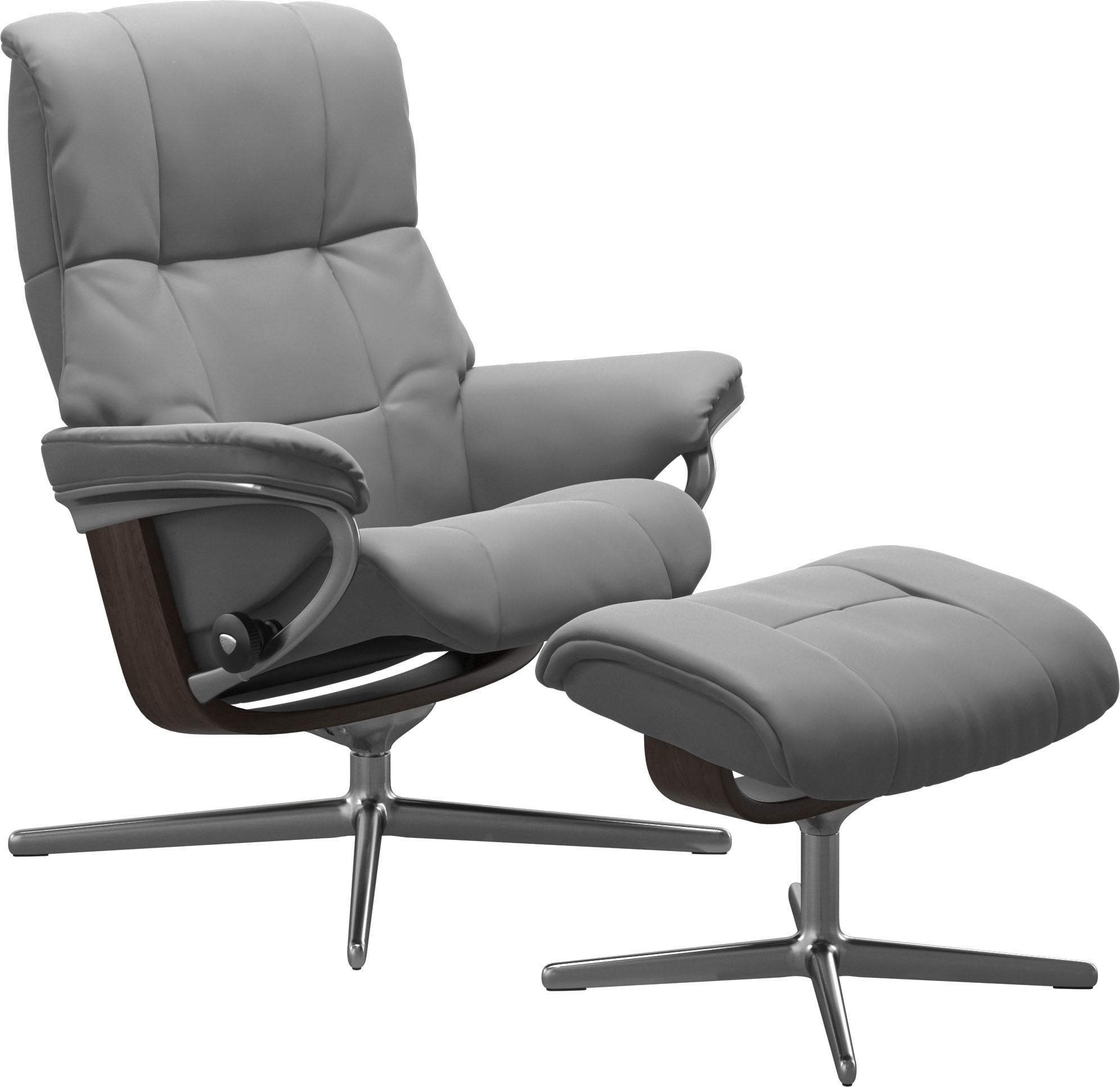 Stressless® Fußhocker »Mayfair« mit Cross Base, Größe S, M & L, Holzakzent Wenge
