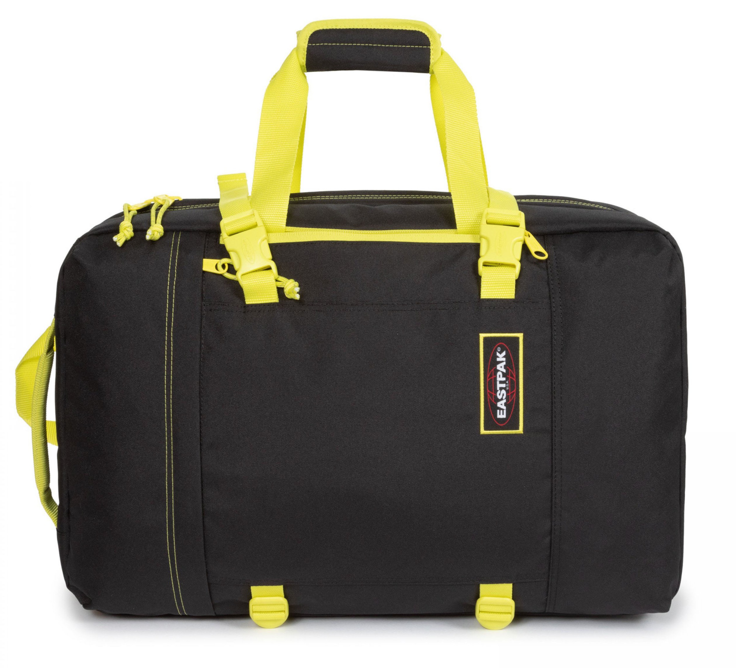 Eastpak Reisetasche »TRANZPACK, Kontrast Lime«, mit Rucksackfunktion,  enthält recyceltes Material (Global Recycled Standard) ▷ für | BAUR