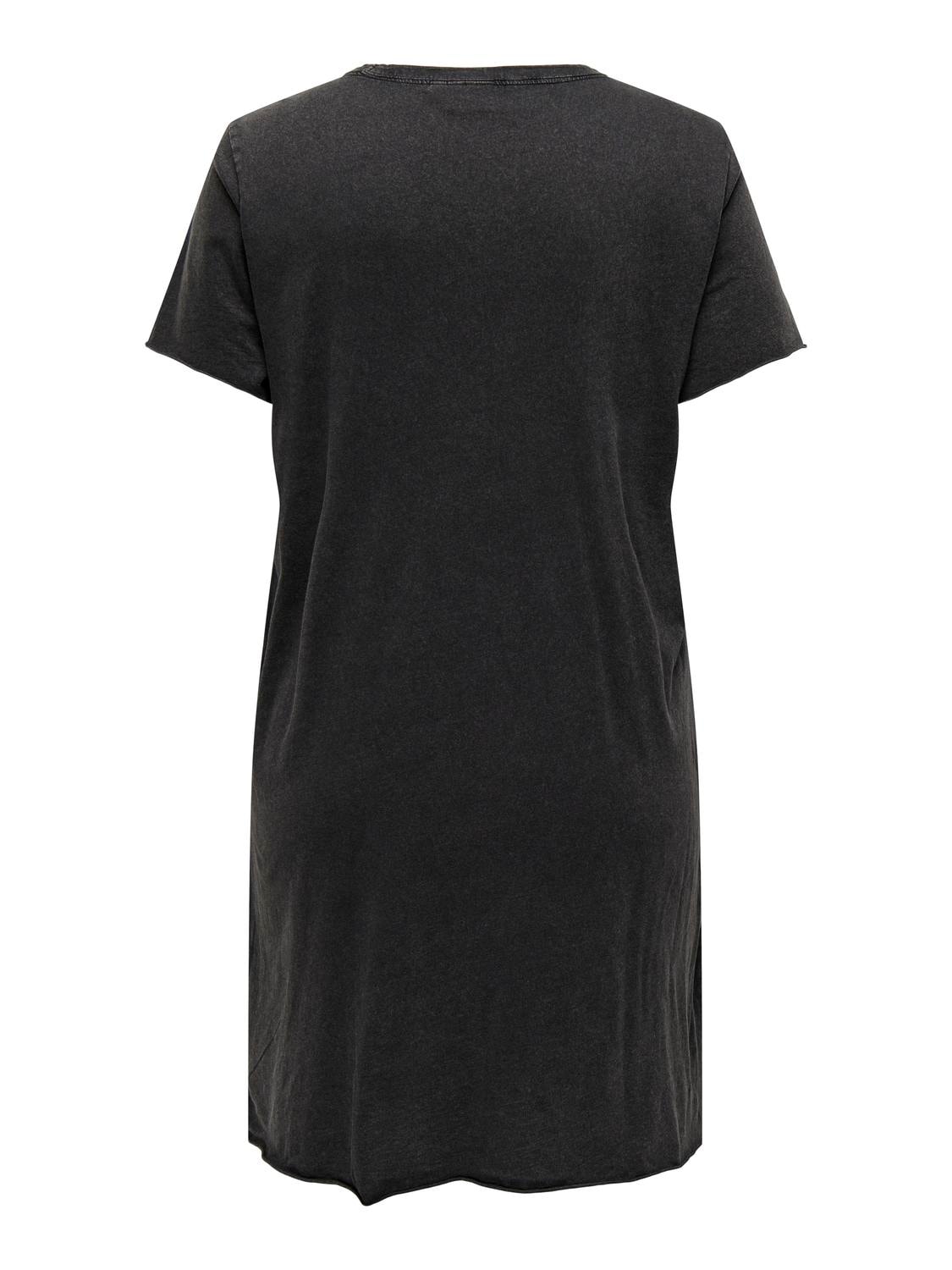 ONLY CARMAKOMA Shirtkleid »CARLUCY LIFE SS T-SHIRT DRESS JRS NOOS«