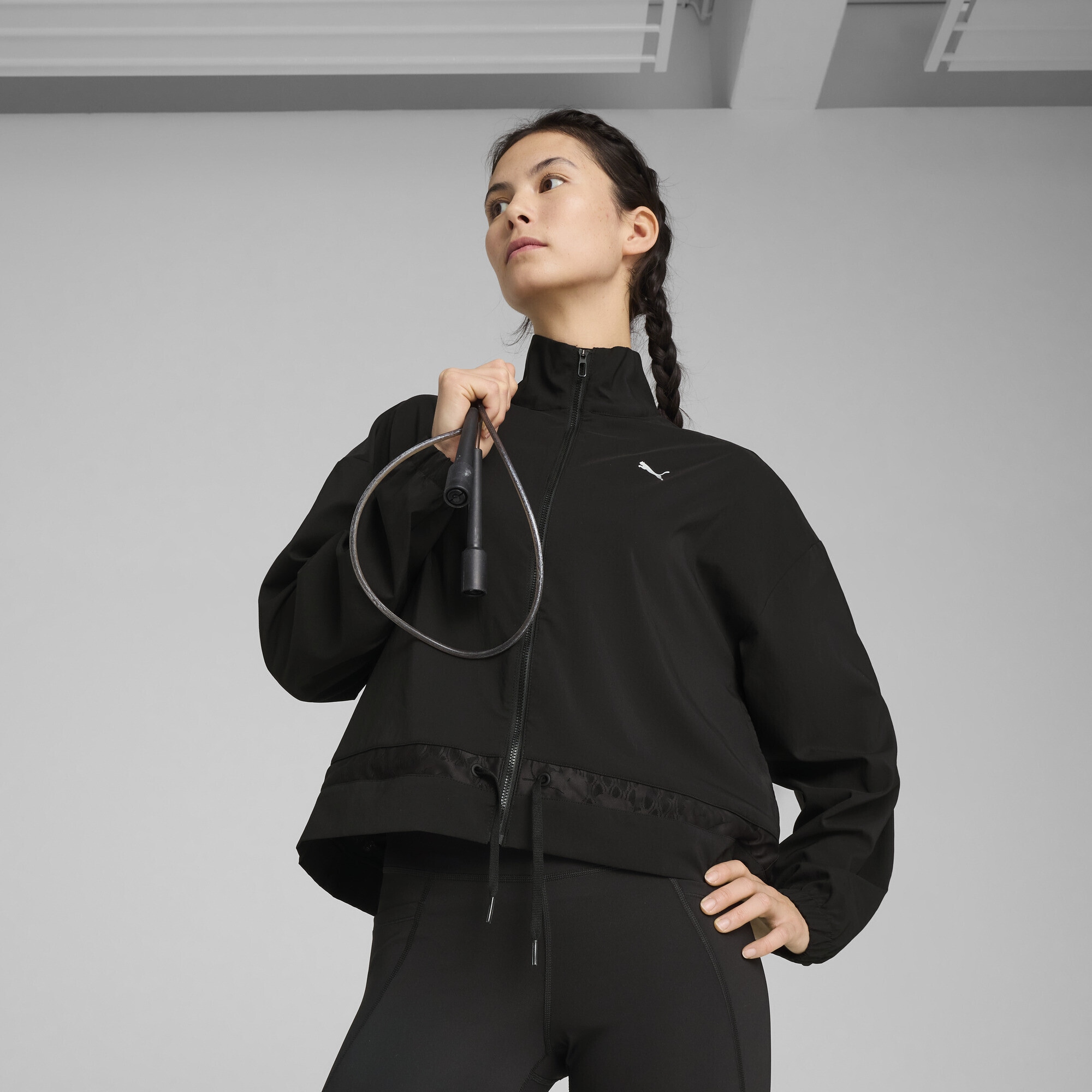 PUMA Trainingsjacke »LACE Gewebte Jacke Damen«
