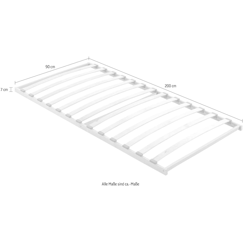 Vipack Lattenrost »Vipack Lattenrost«, Lattenrost mit 13 Schichtholzfederleisten in Kunststoffkappen
