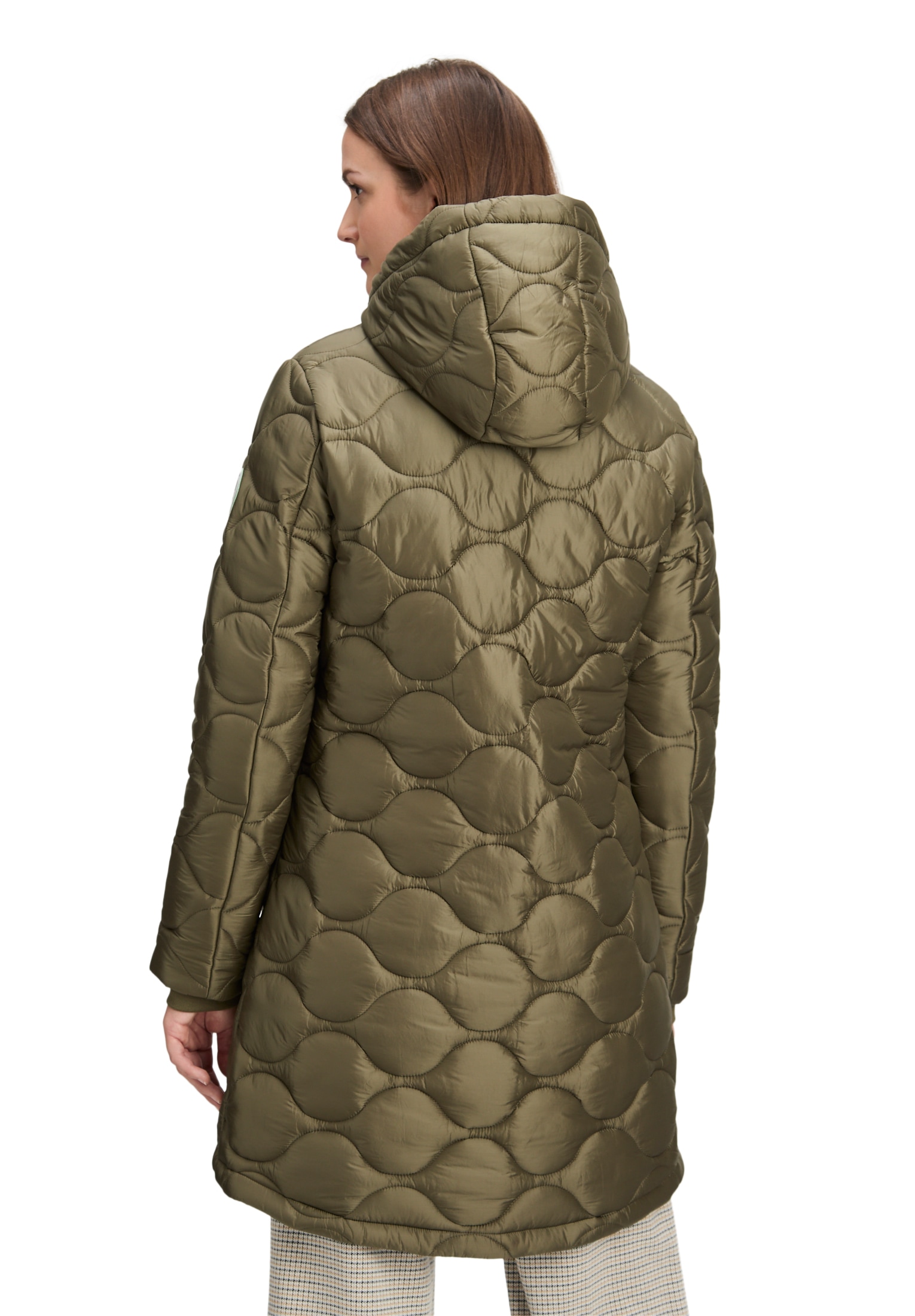 Cartoon Outdoorjacke »Damen mit Kapuze« mit Kapuze