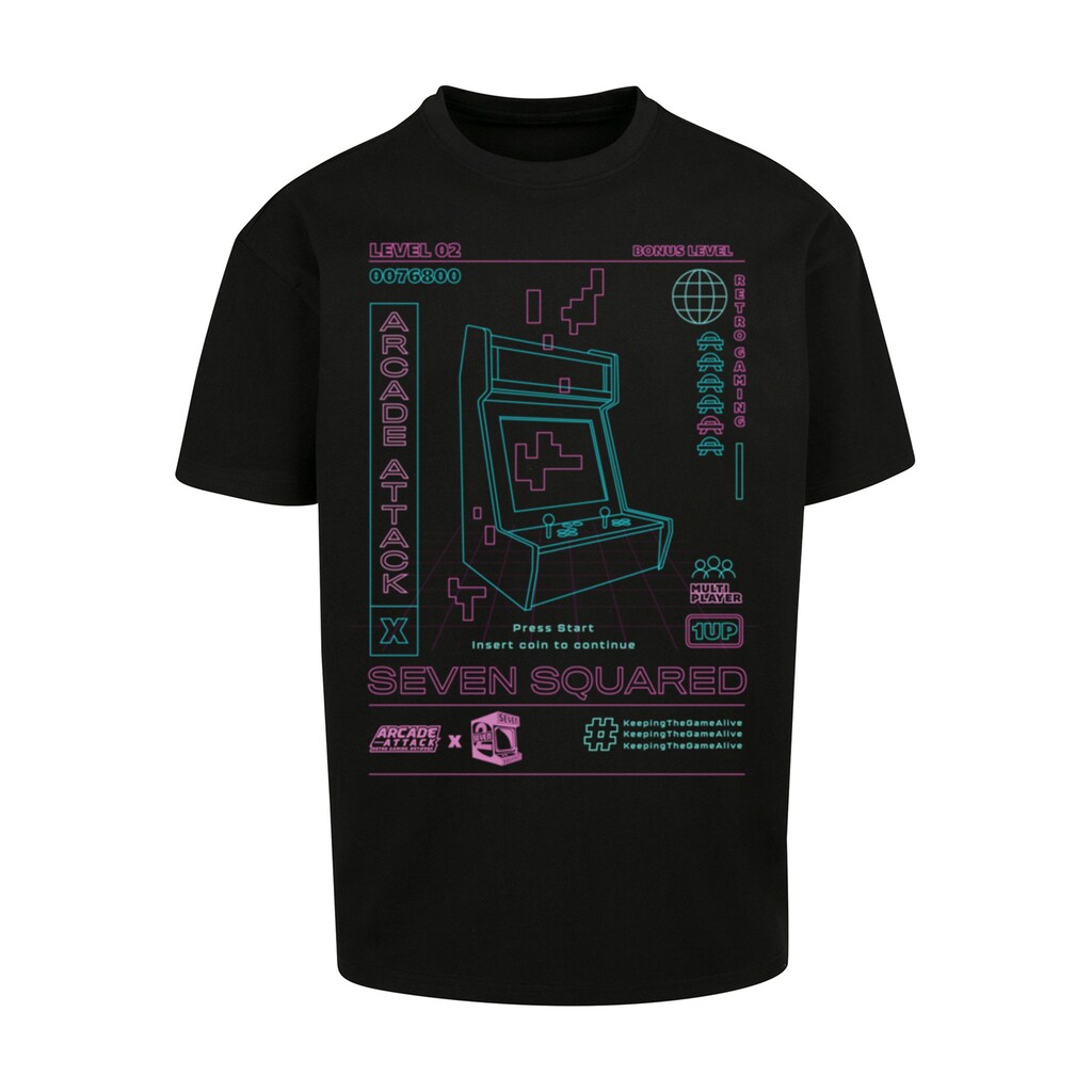 F4NT4STIC T-Shirt »Arcade attack Retro Gaming SEVENSQUARED«