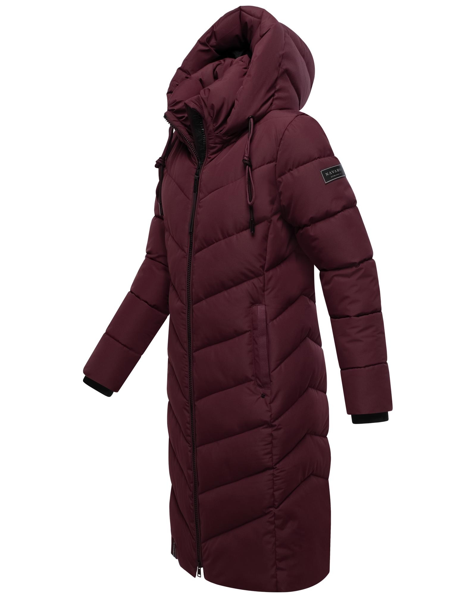 Navahoo Steppmantel »Sahnekatzii XIV«, Schicker Wintermantel mit kuschlig warm wattiertem Kragen