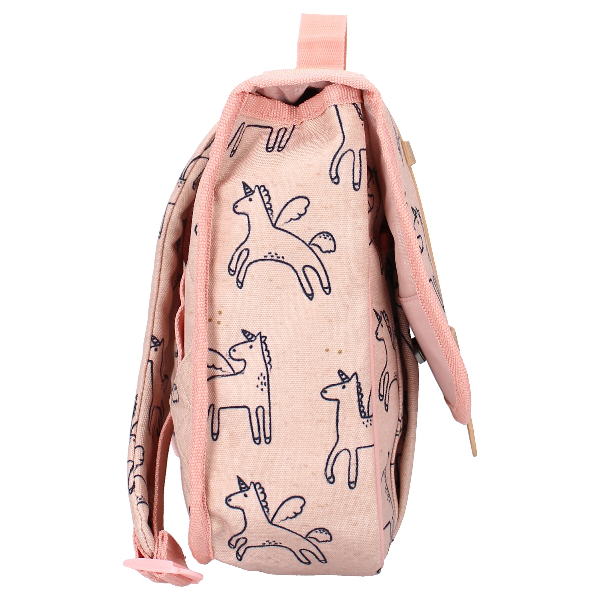 Vadobag Cityrucksack »Lisbon Beasties«, mit fliegenden Einhörnern als Allover-Print