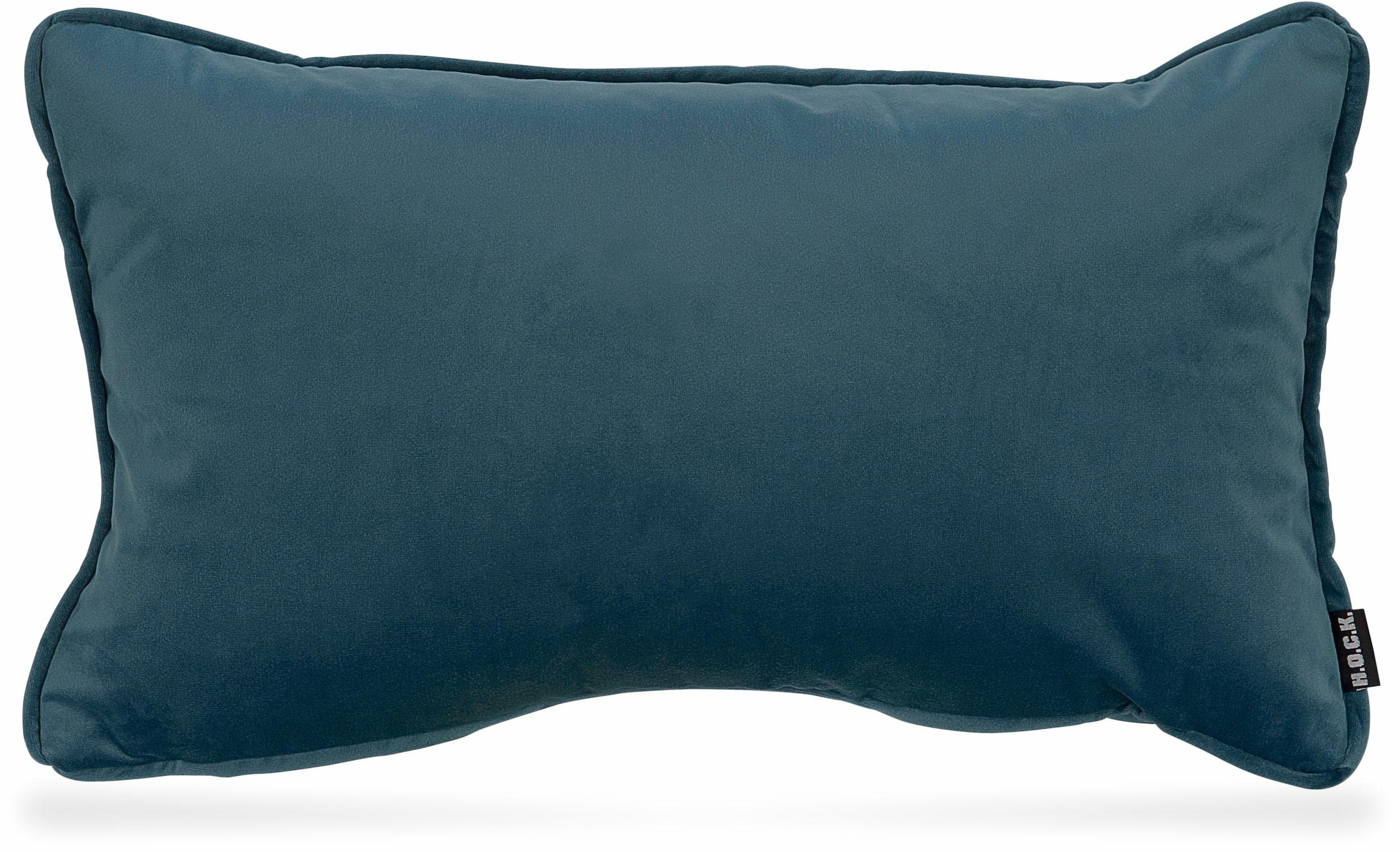 H.O.C.K. Dekokissen "Nobile Samt" Kissenhülle mit Füllung, 1 Stück günstig online kaufen