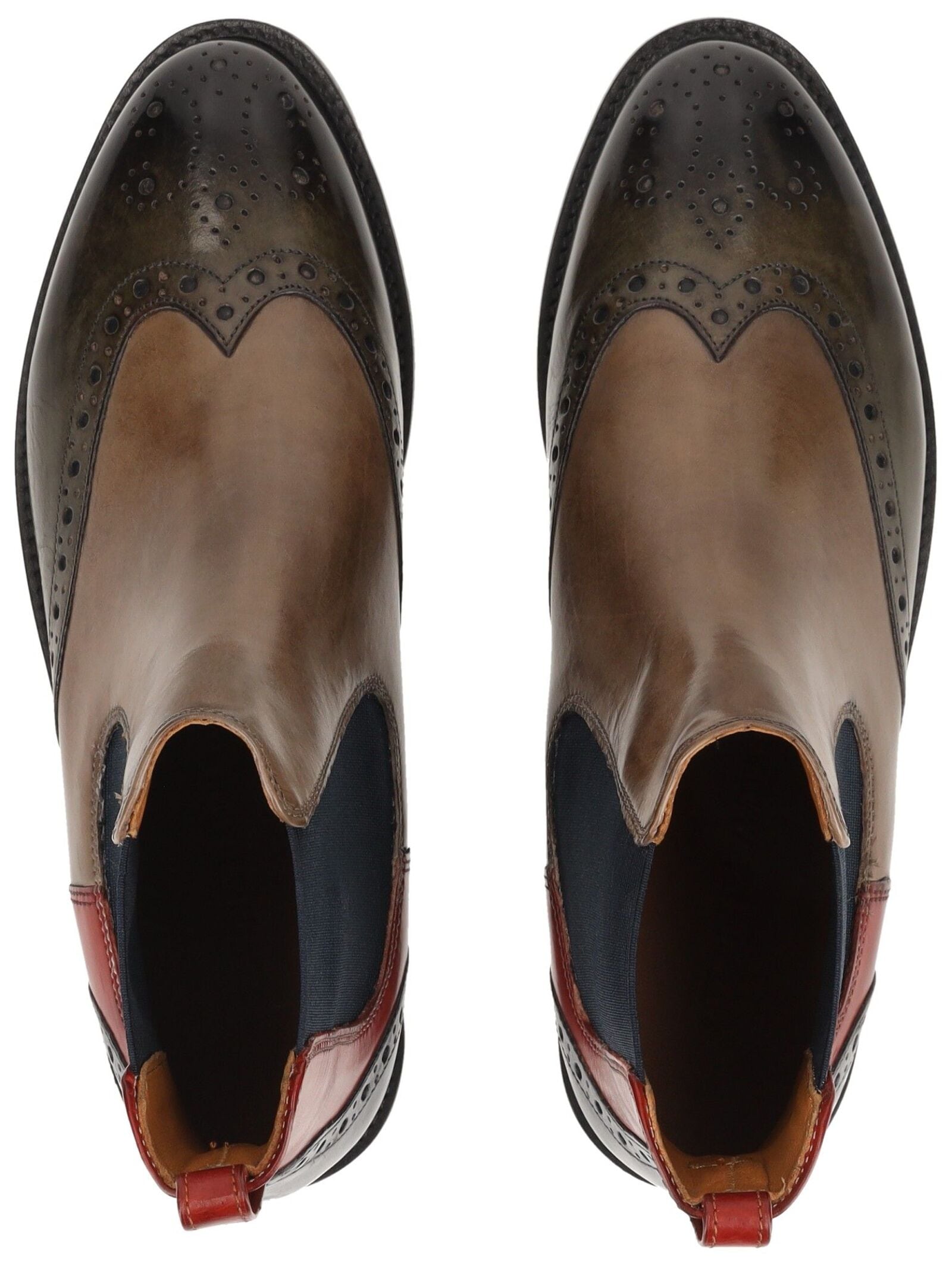 Melvin & Hamilton Stiefelette »Melvin & Hamilton Stiefelette Leder/Textil«