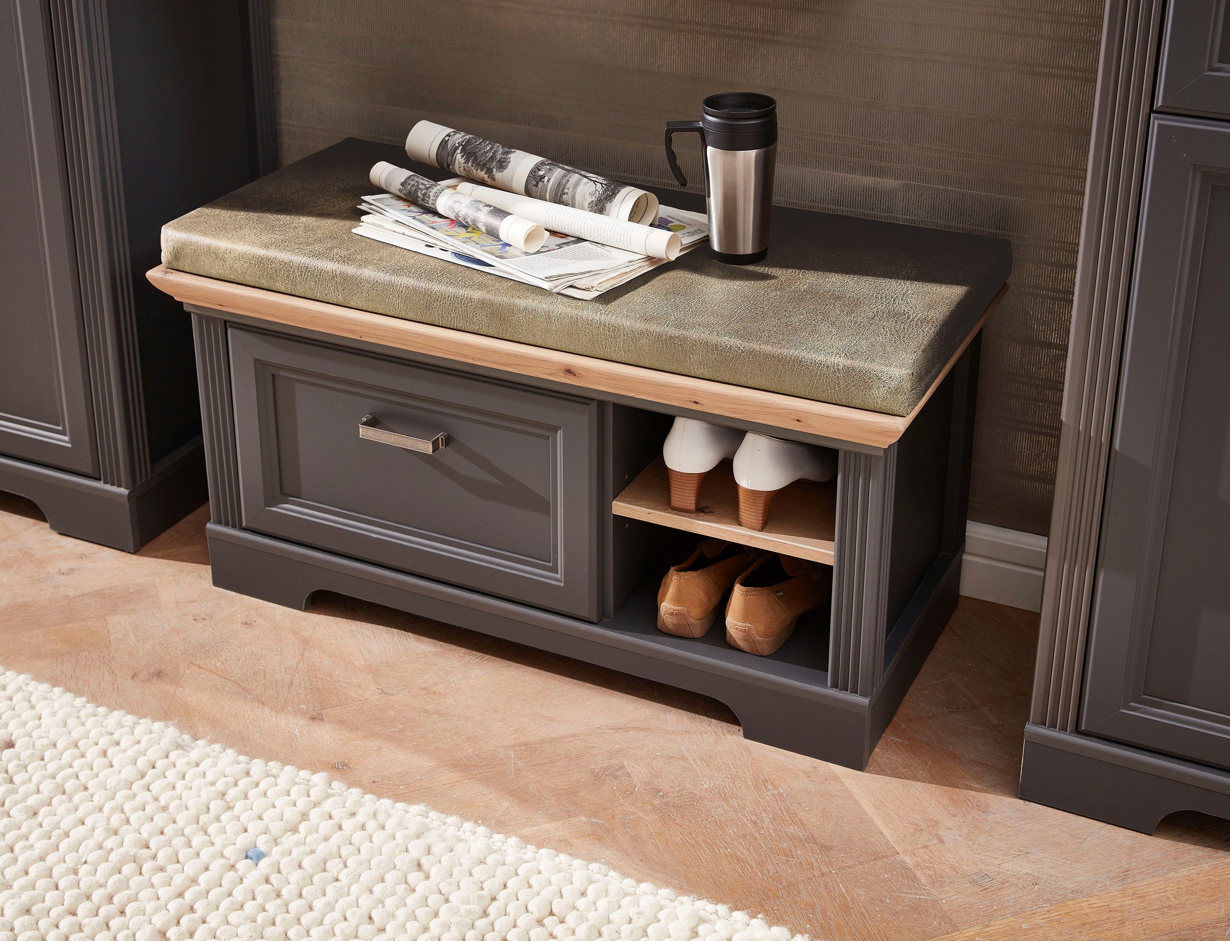 Innostyle Schuhbank "Jasmin, TOPSELLER" OTTOs Choice, Maße (B/T/H): 93/41/4 günstig online kaufen