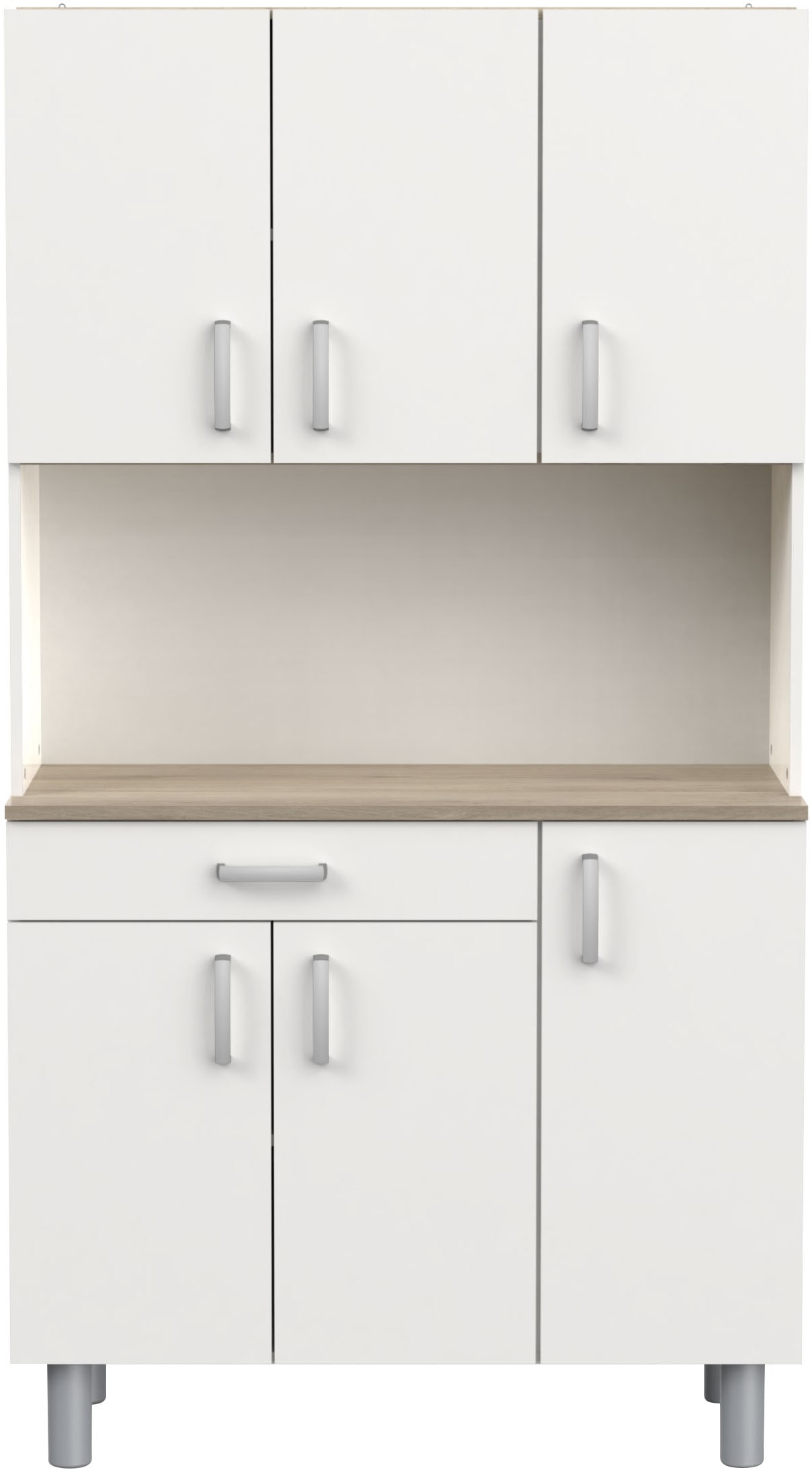 Demeyere GROUP Küchenbuffet "Garlic", KUECHENBUFFET 6 TUERIG/1 SCHUBLADEN, günstig online kaufen