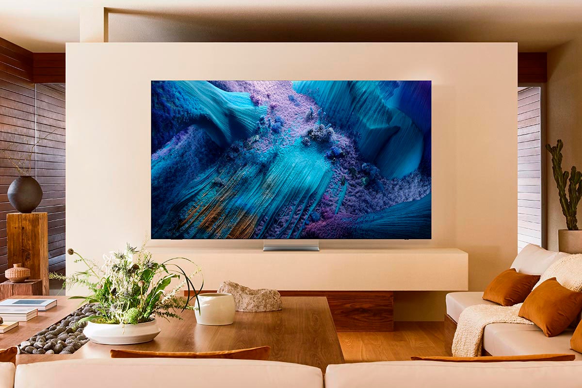 Samsung QLED-Fernseher »GQ75QN990FT«, 8K Ultra HD, Smart-TV, 8K AI Upscaling Pro & Glare Free, Wireless One Connect Box, Art Store