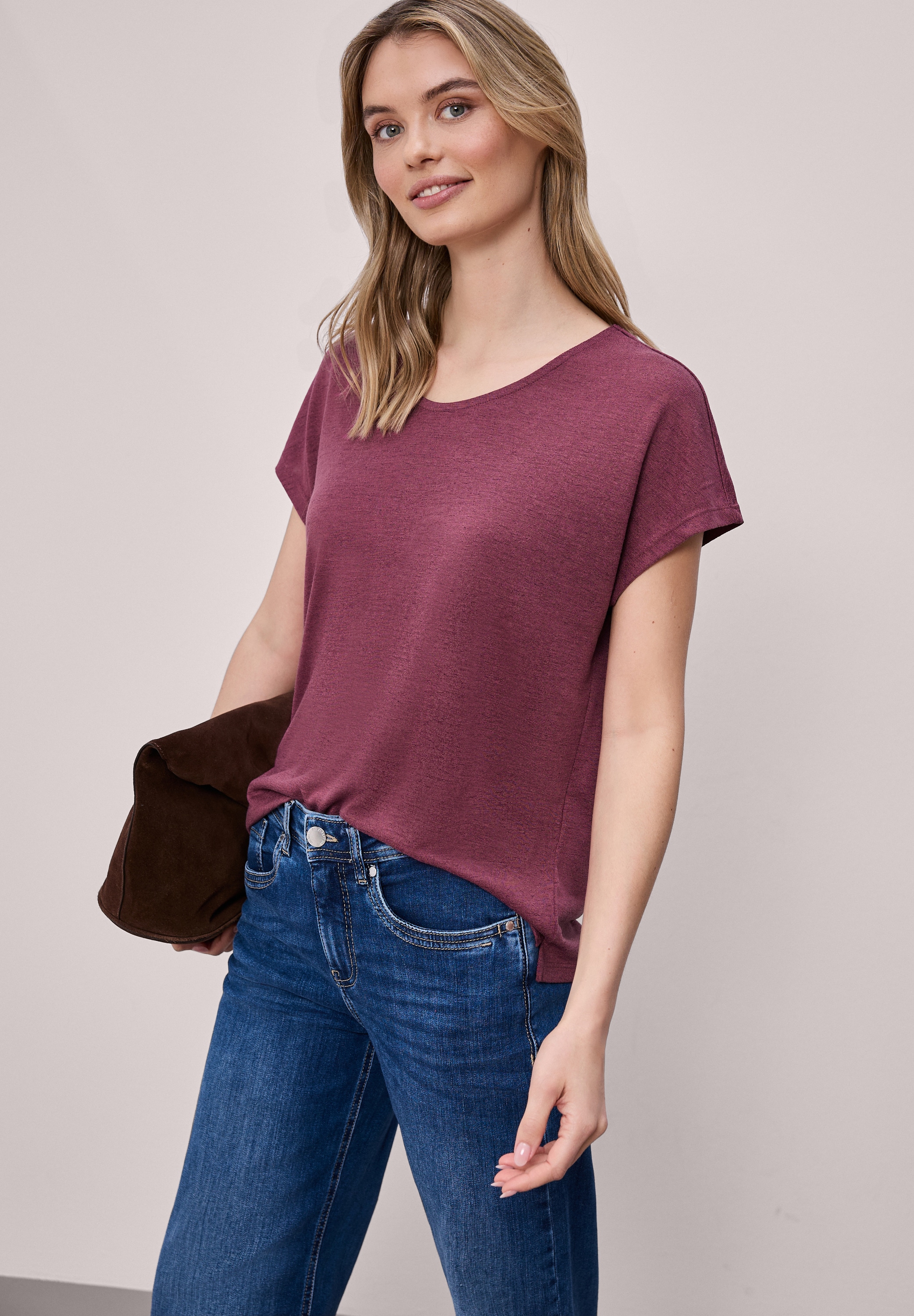 STREET ONE T-Shirt Jersey günstig online kaufen